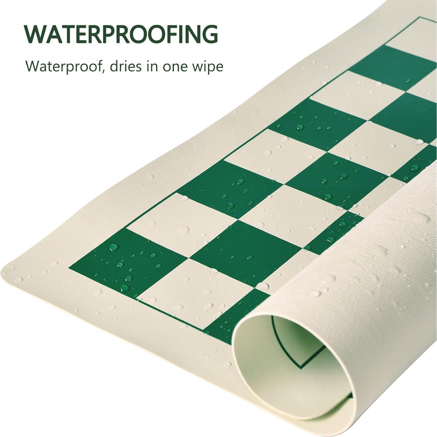 Alfombrilla de Ajedrez Portátil ELONGDI 39.37 cm Antideslizante