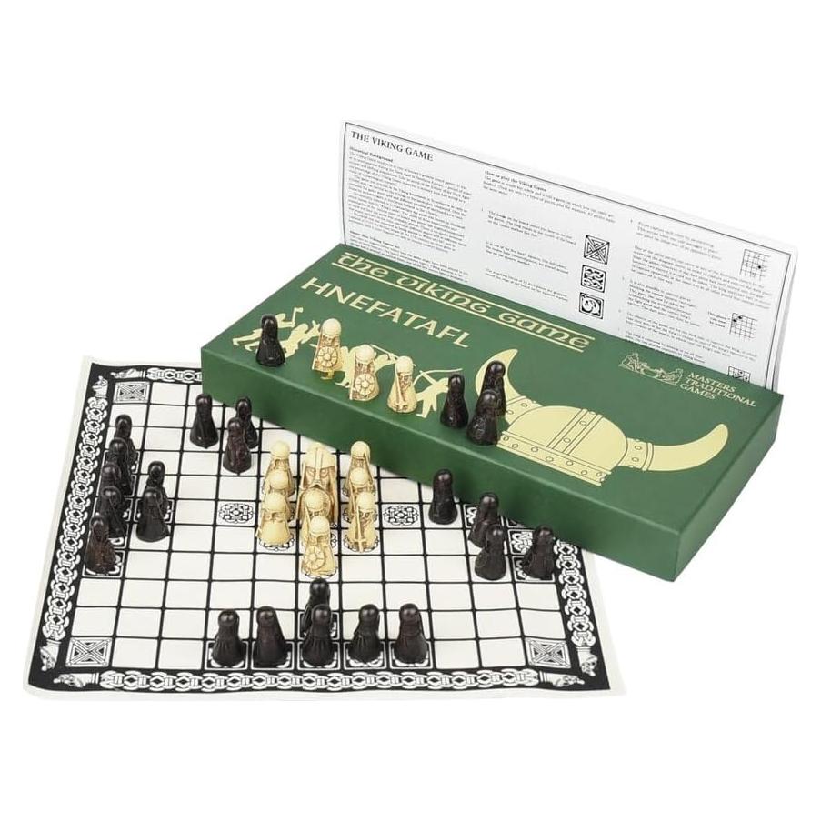 Juego de Mesa Hnefatafl Vikingo - Ajedrez de Estrategia 11x11