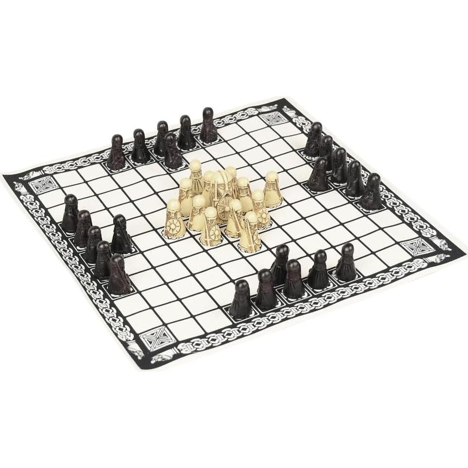 Juego de Mesa Hnefatafl Vikingo - Ajedrez de Estrategia 11x11
