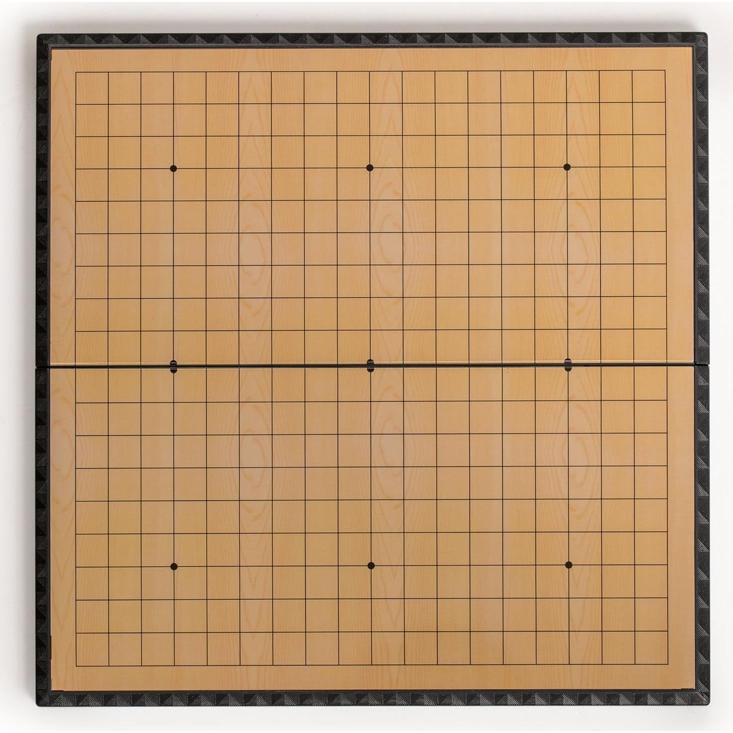 Juego de Go Magnético Yellow Mountain 28x28 cm con Piedras