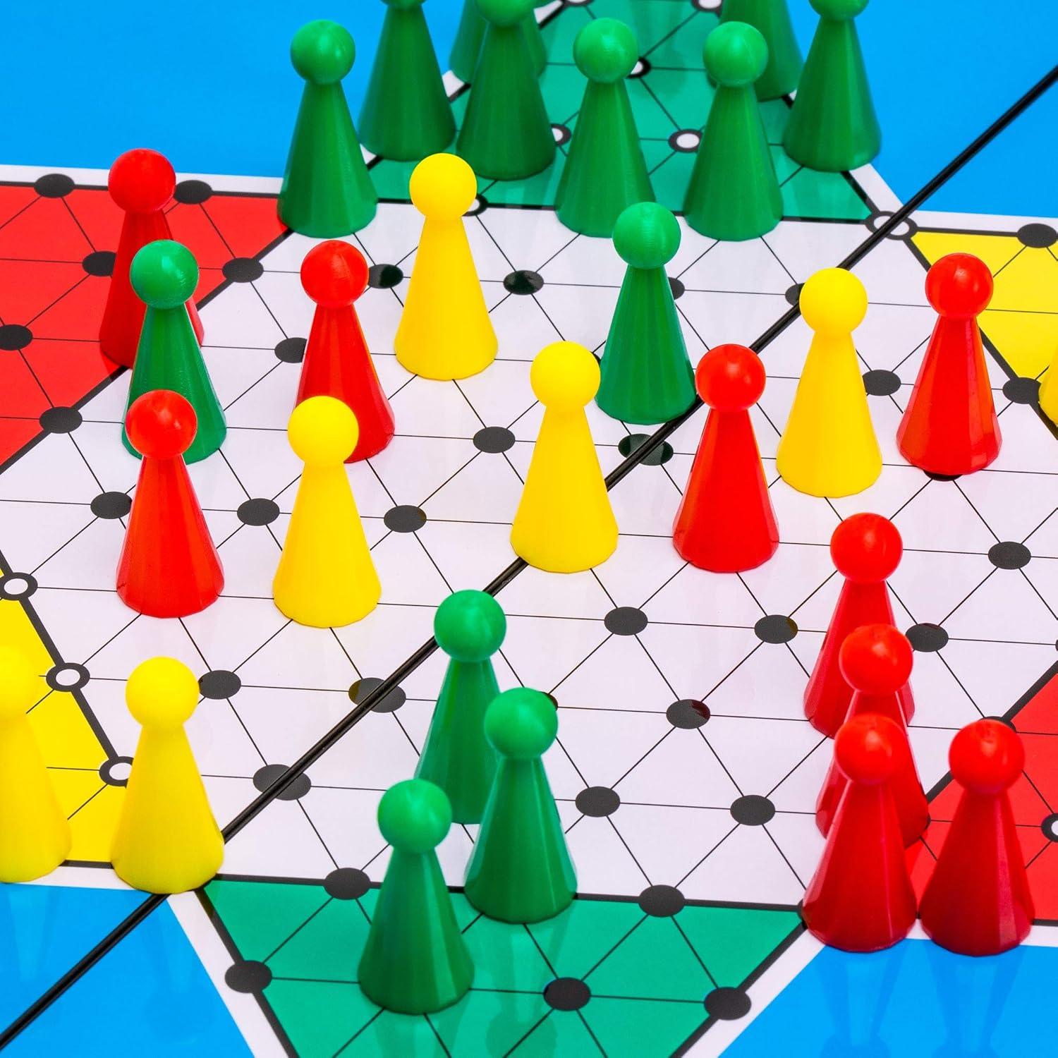 Juego de Damas Chinas Magnético Yellow Mountain 24.8 cm Plegable