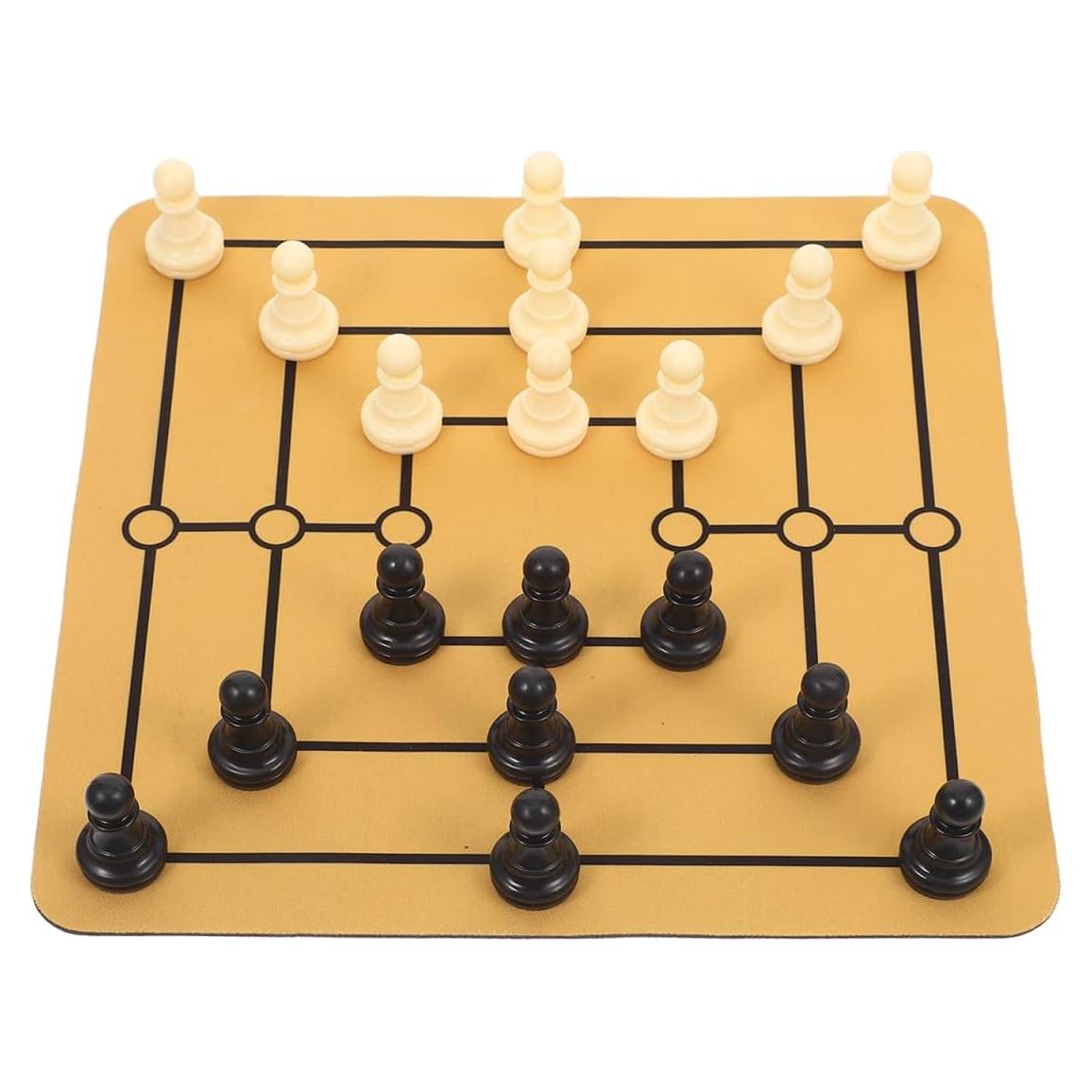 Juego de Ajedrez Portátil VICASKY 24x24cm - Diversión Familiar