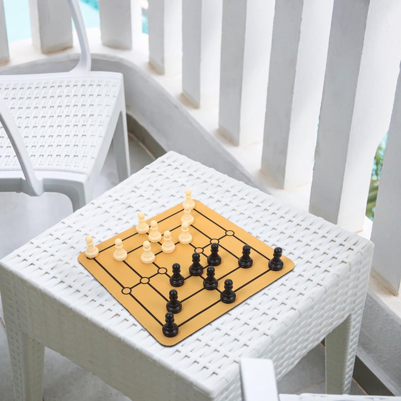 Juego de Ajedrez Portátil VICASKY 24x24cm - Diversión Familiar