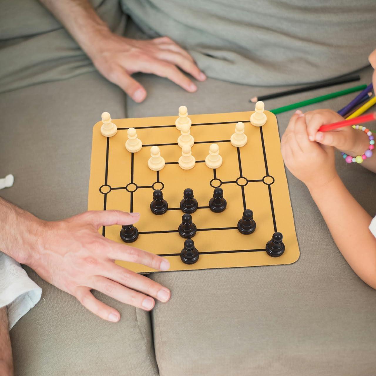 Juego de Ajedrez Portátil VICASKY 24x24cm - Diversión Familiar