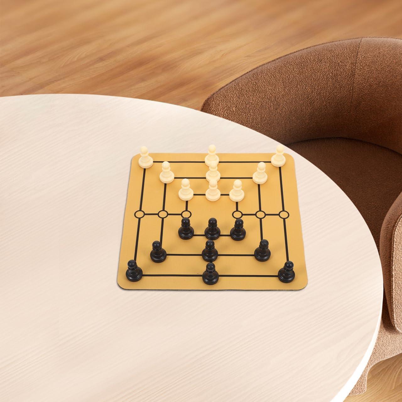 Juego de Ajedrez Portátil VICASKY 24x24cm - Diversión Familiar