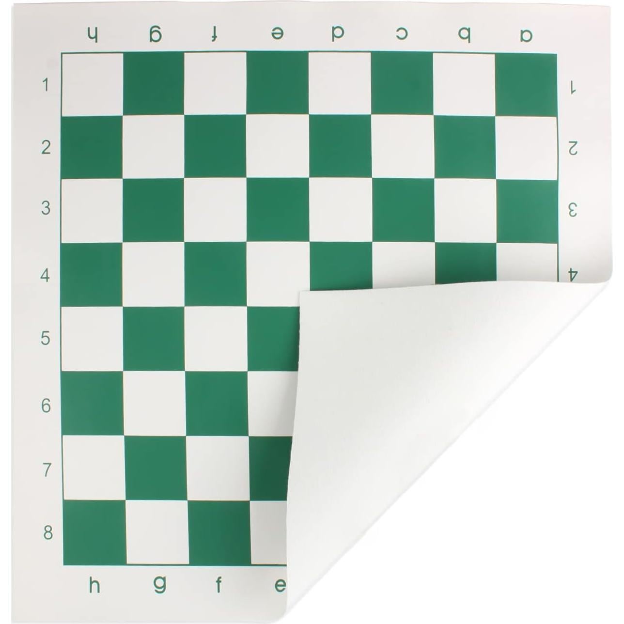 Juego de Ajedrez Andux Enrollable Verde 42x42cm