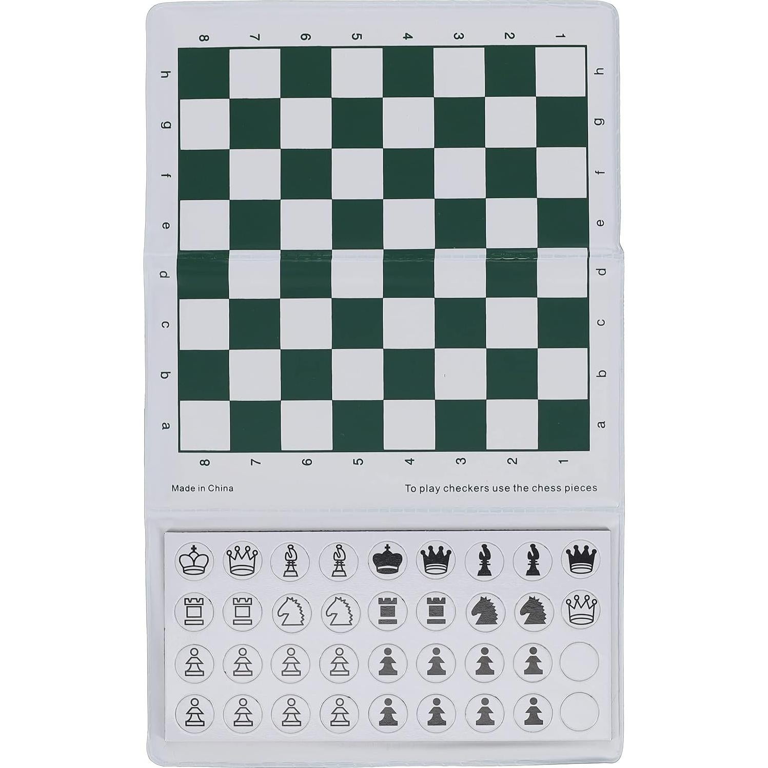 Juego de Ajedrez Magnético de Viaje WE Games 15.24 x 8.26 cm