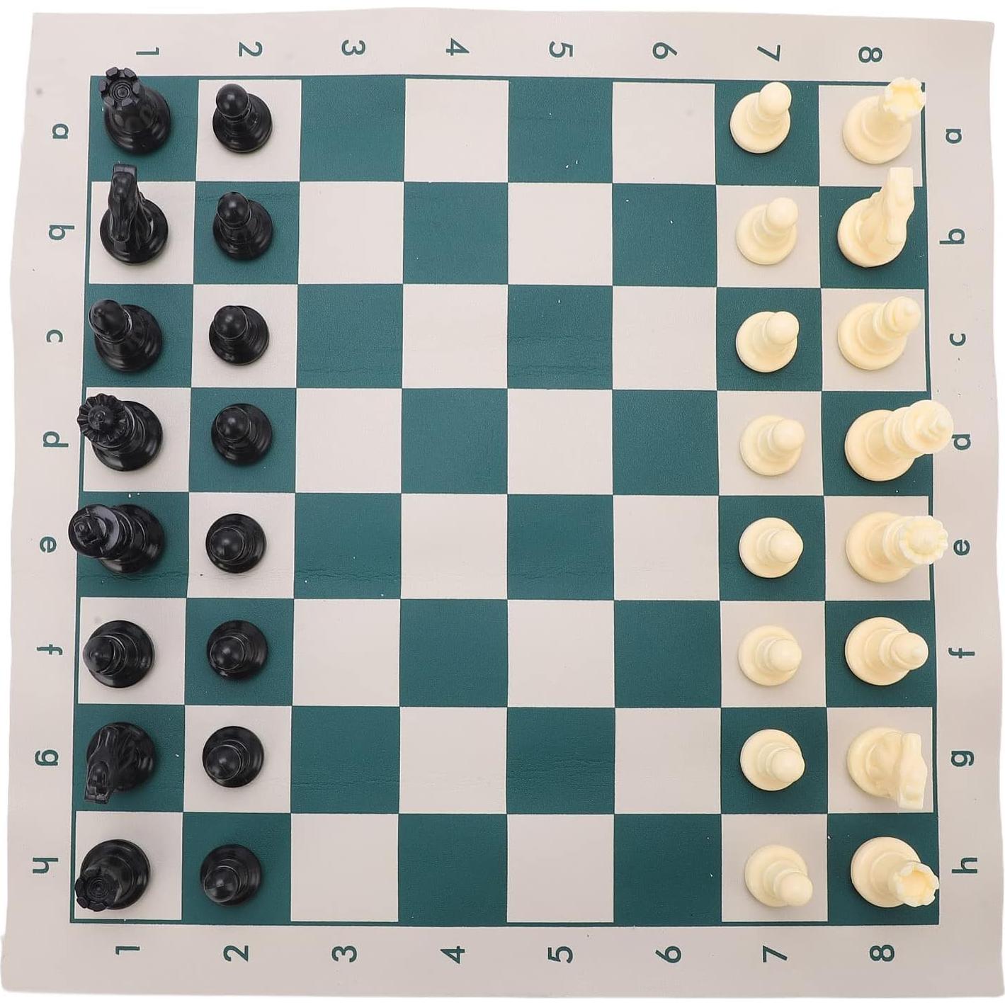 Juego de Ajedrez Portátil Plegable MUNEFE 34x34cm PVC