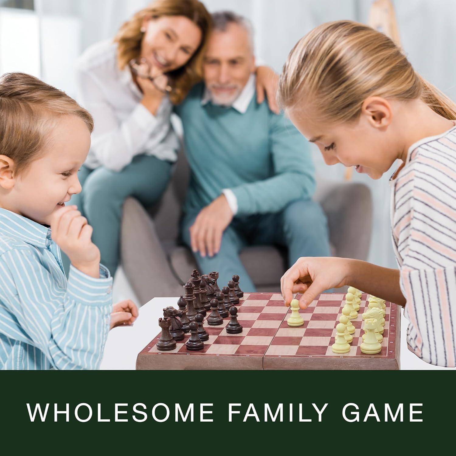 Juego de Ajedrez Magnético Portátil Good Kind 30.48 cm