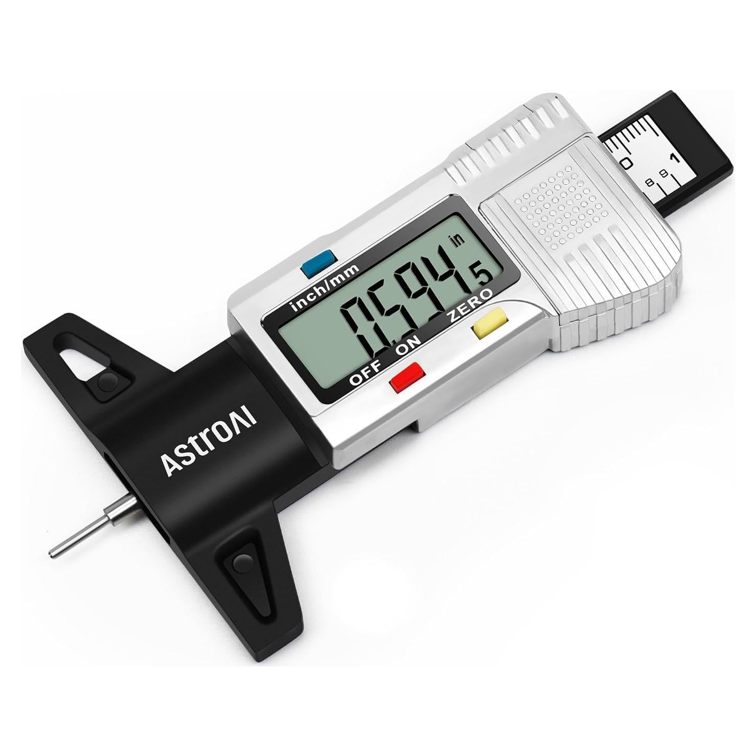 Medidor de Profundidad de Banda de Rodadura AstroAI 0-25.4mm