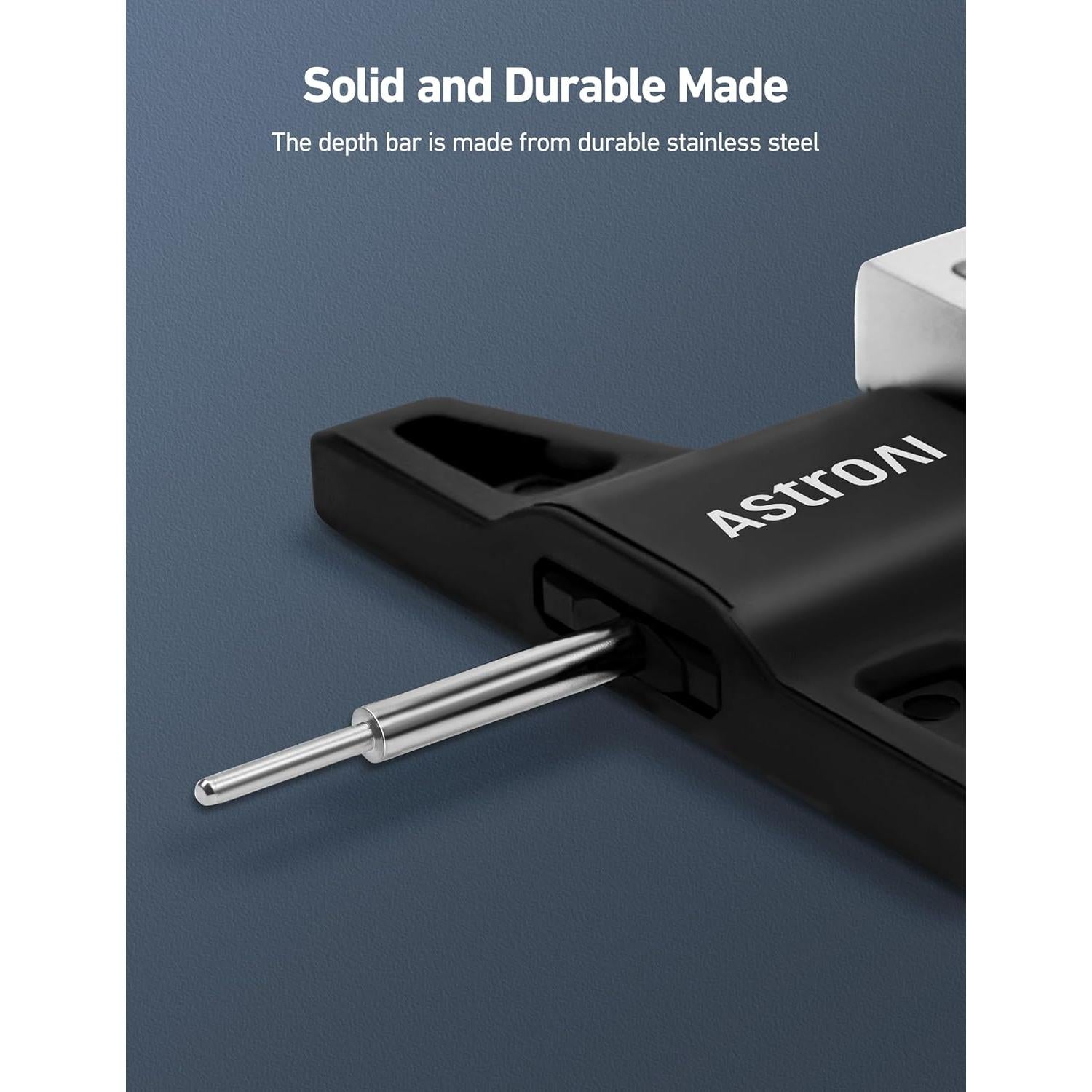 Medidor de Profundidad de Banda de Rodadura AstroAI 0-25.4mm