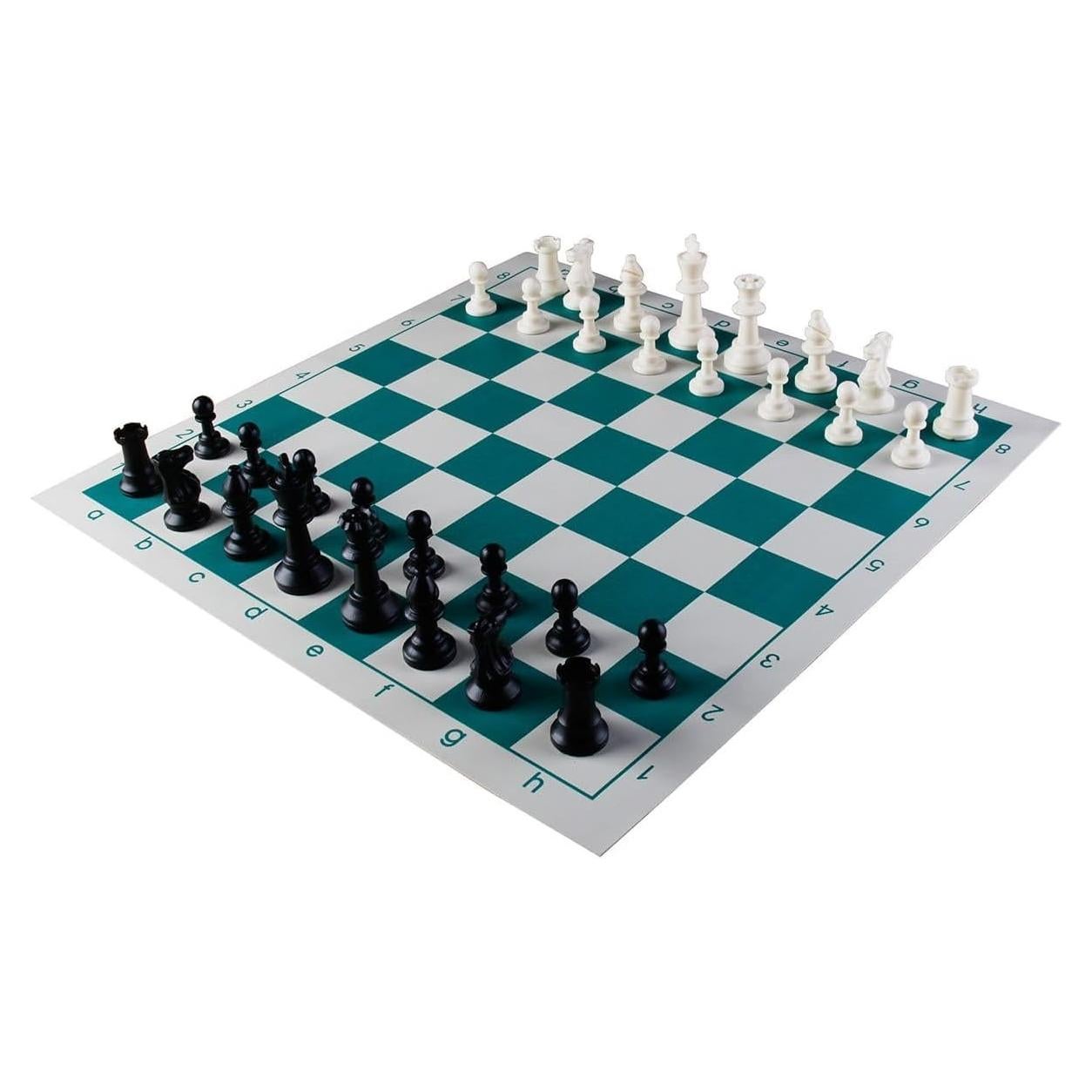 Juego de Ajedrez Plegable 43 cm TradeOpia con Bolsa de Transporte