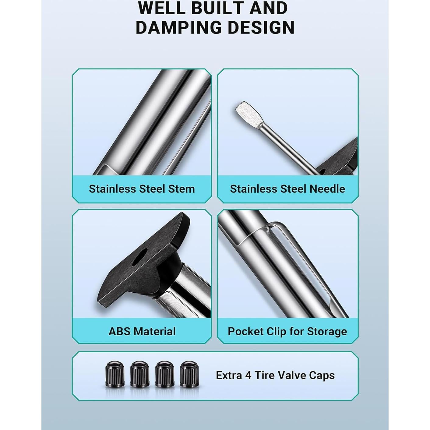 Juego de 3 medidores de profundidad de banda LUMITECO