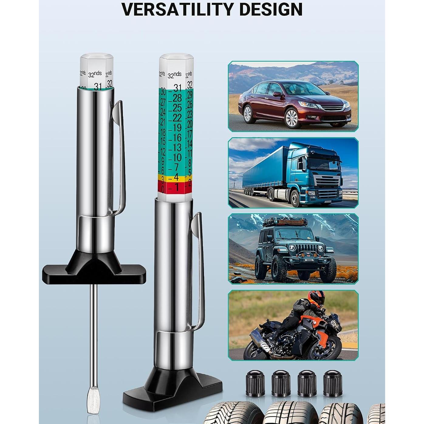 Juego de 3 medidores de profundidad de banda LUMITECO