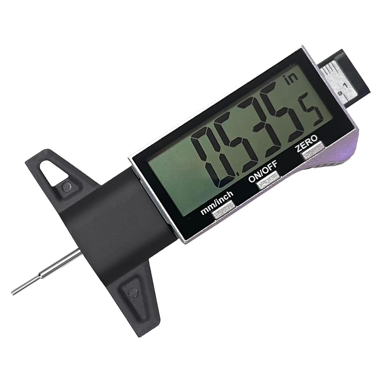 Medidor Digital de Profundidad de Banda de Rodadura JYEASTZ 0-25.4 mm