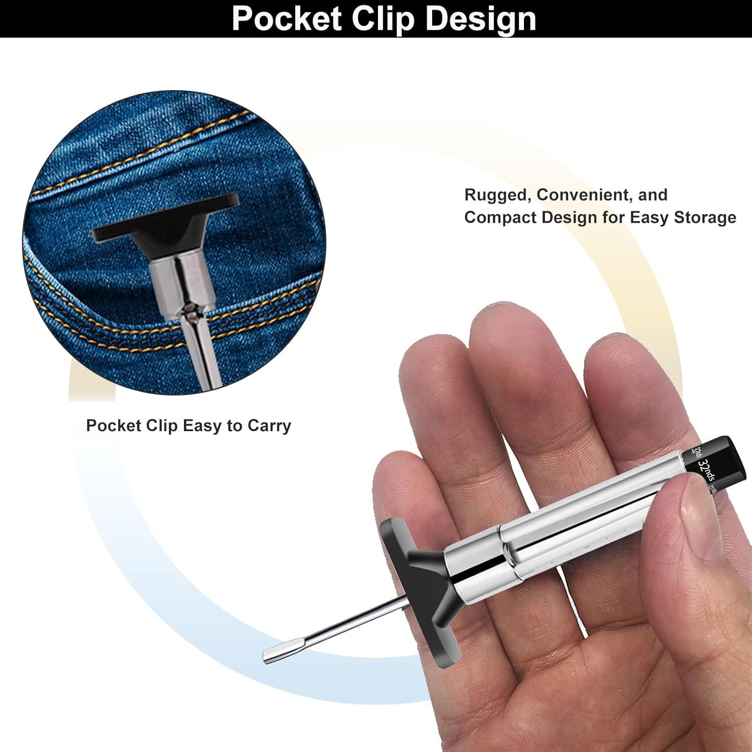 Medidor de Profundidad de Banda de Rodadura GODESON 0-2.54cm