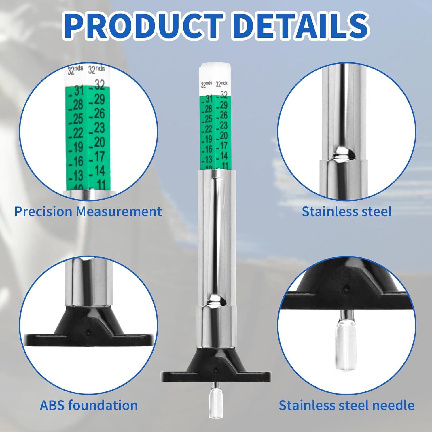 Calibrador de Profundidad de Banda de Rodadura Pretwad 8.5cm