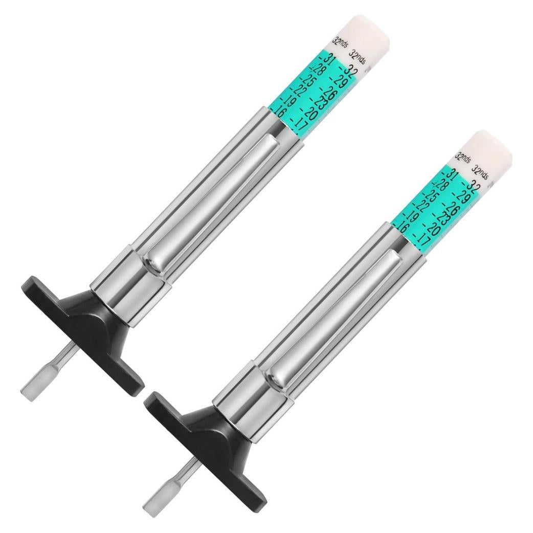 Calibrador de Profundidad de Neumático PROND Verde 2PCS