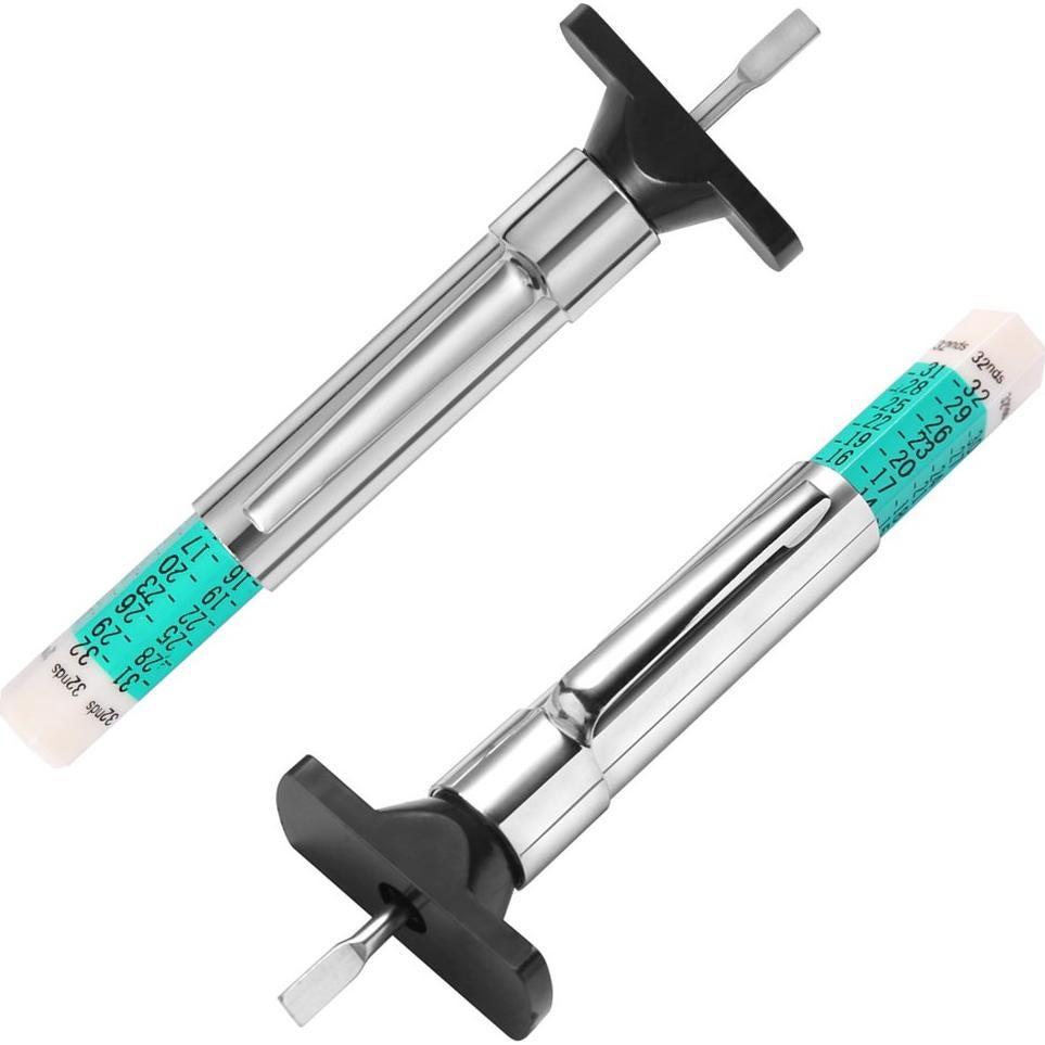 Calibrador de Profundidad de Neumático PROND Verde 2PCS