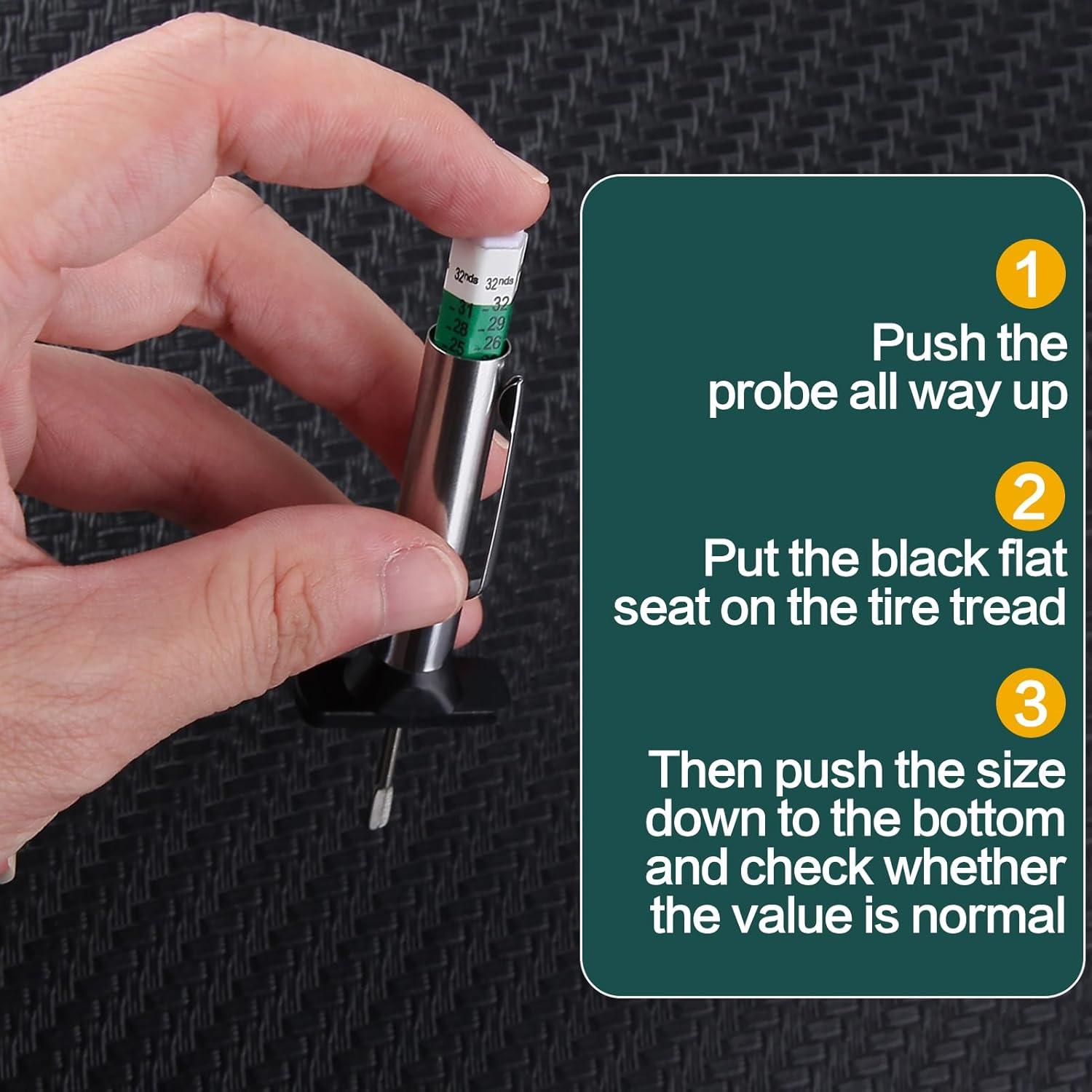 Medidor de Grosor de Forro de Freno SPEEDWOX 8PCS Métrico y SAE