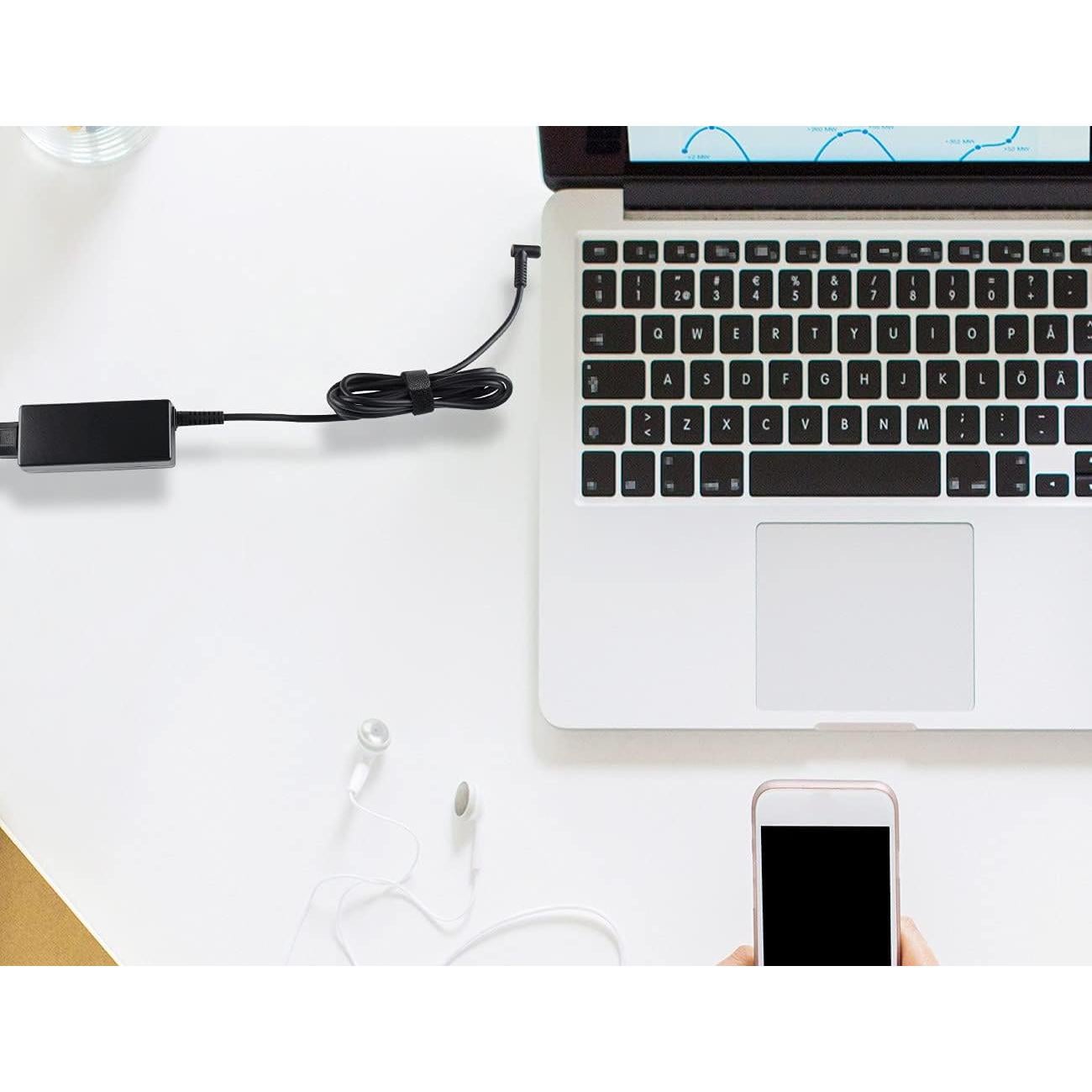 Cargador 45W IPWRPRO para HP ProBook x360 ZBook 14u 15u