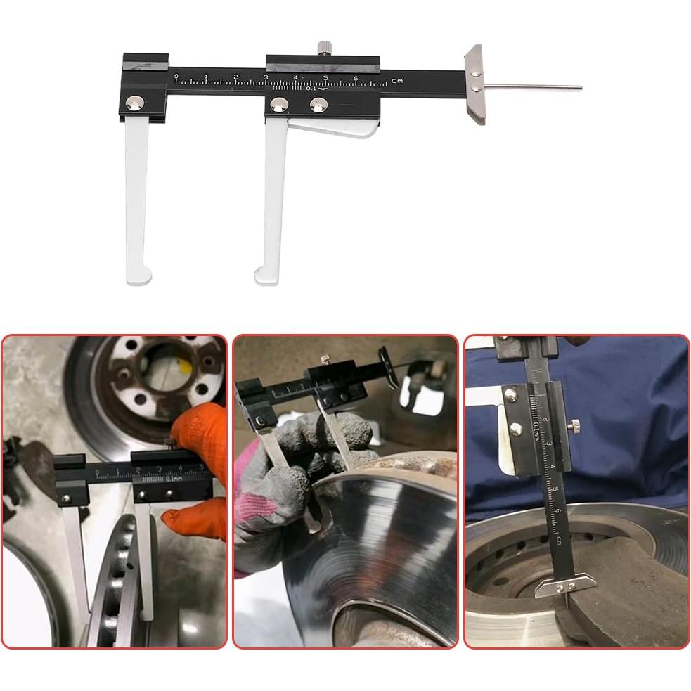 Calibrador de Profundidad de Neumático Leopacat 60mm Portátil