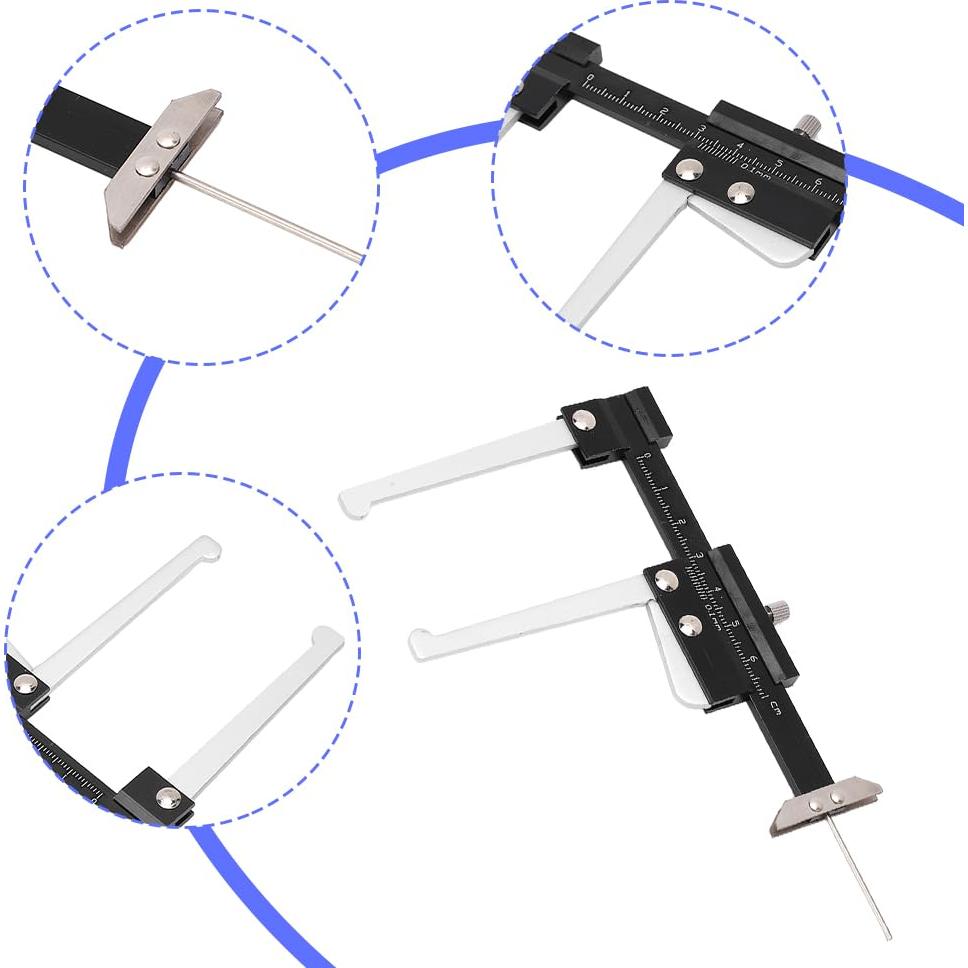 Calibrador de Profundidad de Neumático Leopacat 60mm Portátil