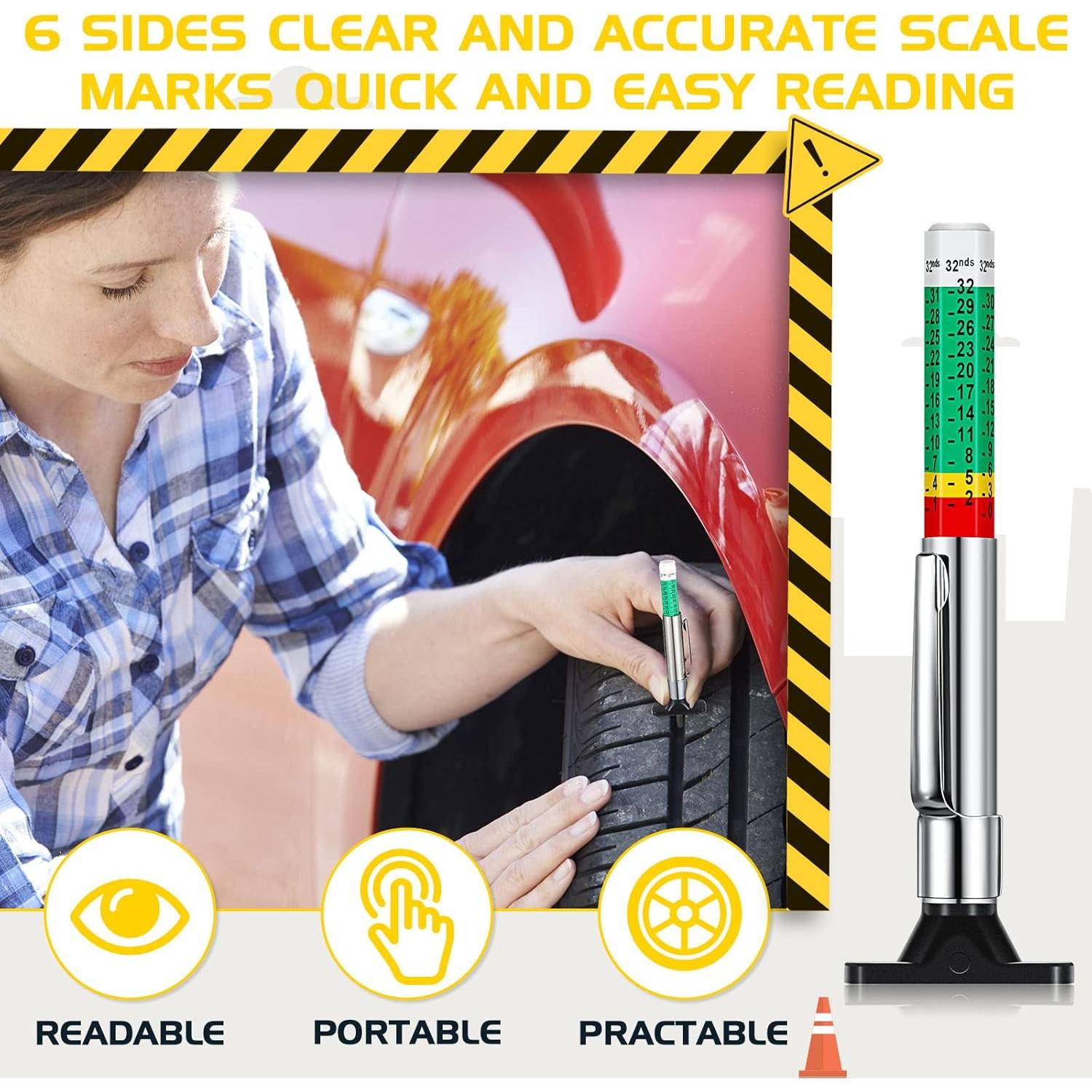 100 Medidores de Profundidad de Banda de Rodadura BBTO