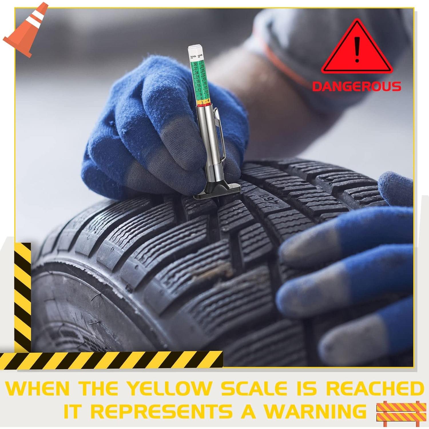 100 Medidores de Profundidad de Banda de Rodadura BBTO