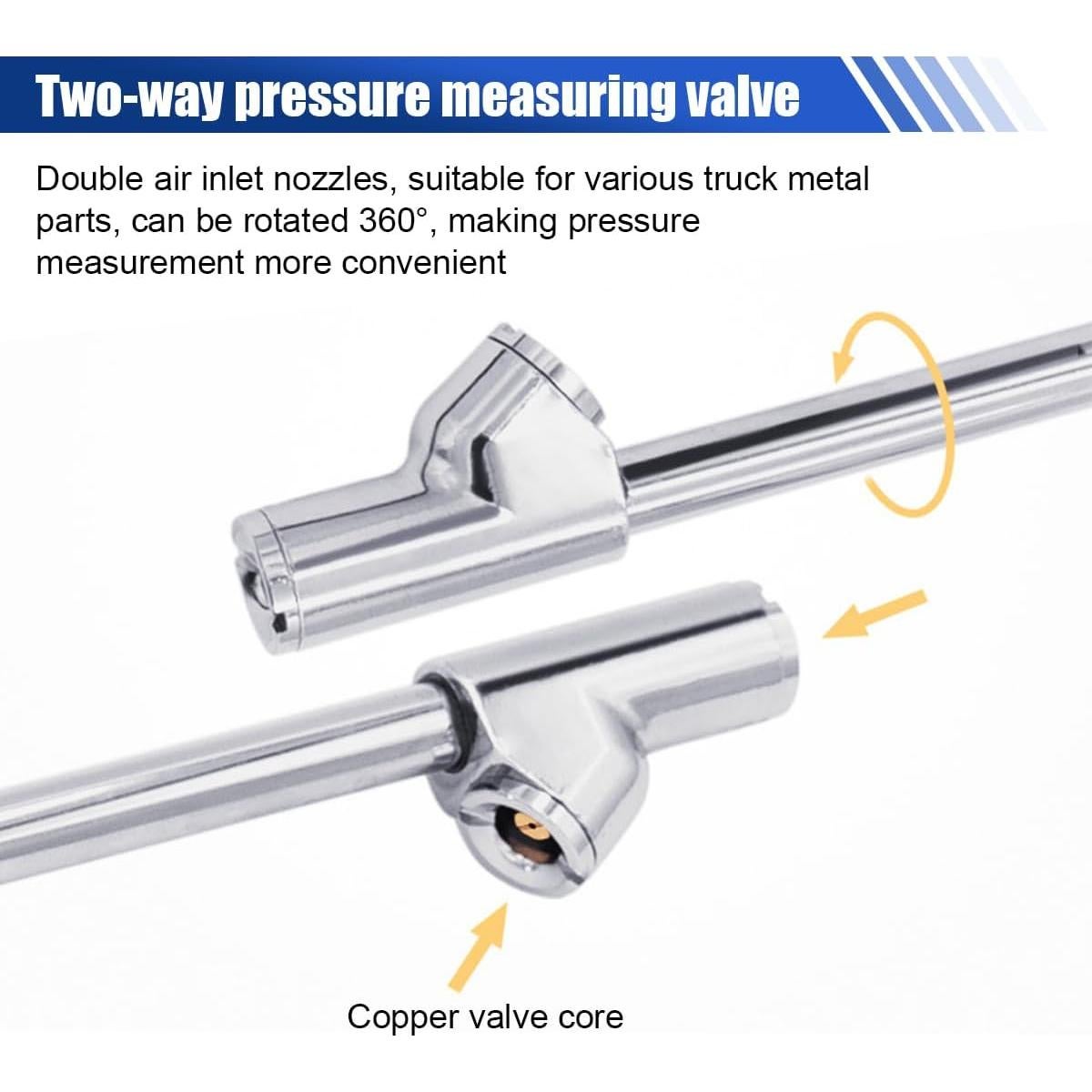 Medidor Digital de Presión de Neumáticos KITUREK 230 PSI