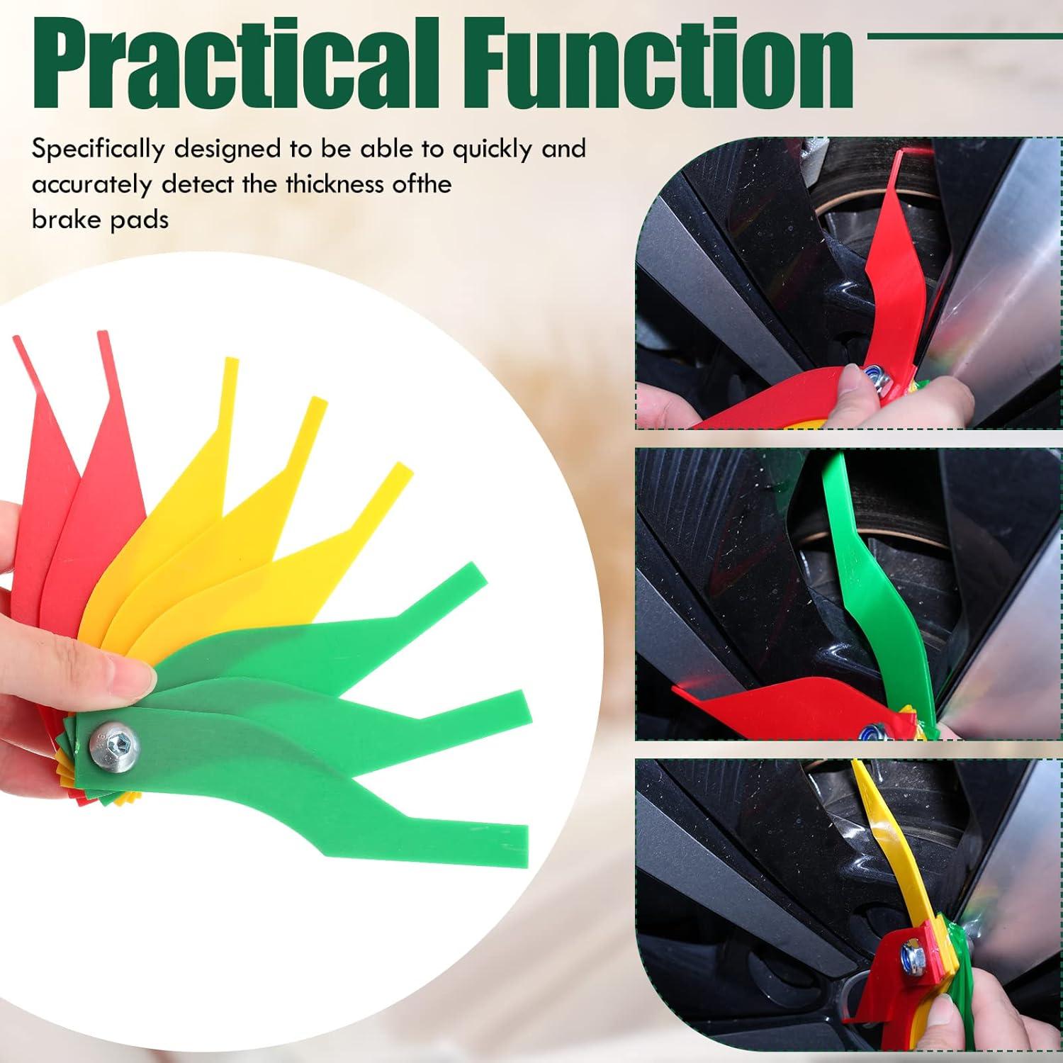 Juego de Medidores de Profundidad de Neumáticos y Freno Amylove 30 Piezas