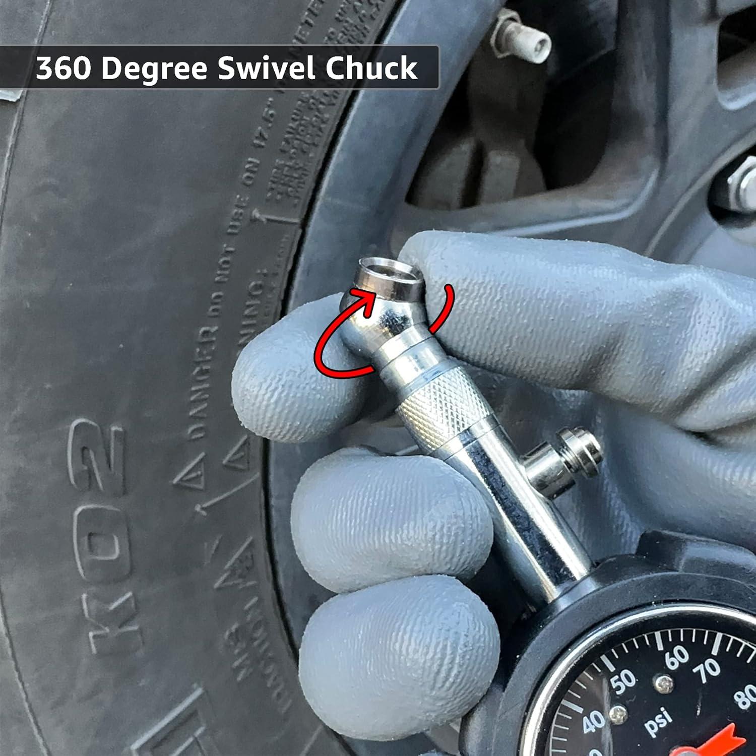 Medidor de Presión de Neumáticos JACO Deluxe 100 PSI