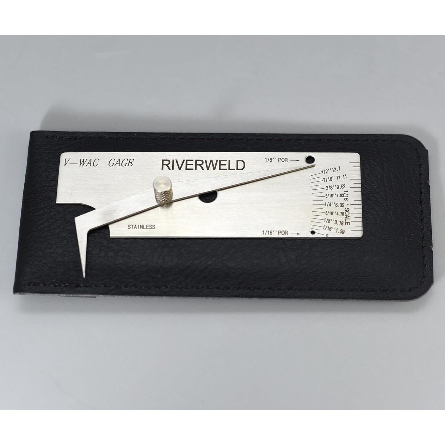 Medidor de Soldadura RIVERWELD V-WAC Profundidad 1.27 cm