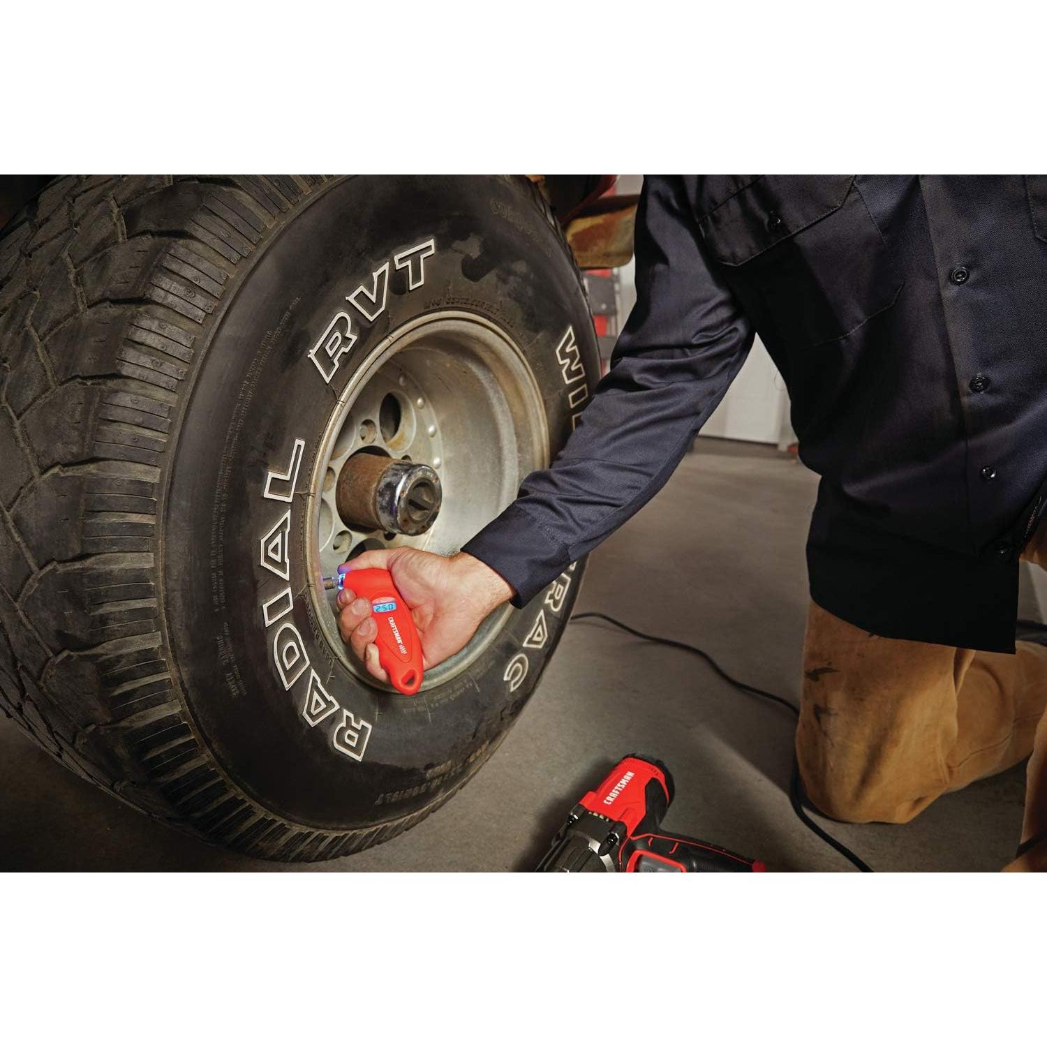 Manómetro Digital de Presión de Neumáticos Craftsman CMMT14134