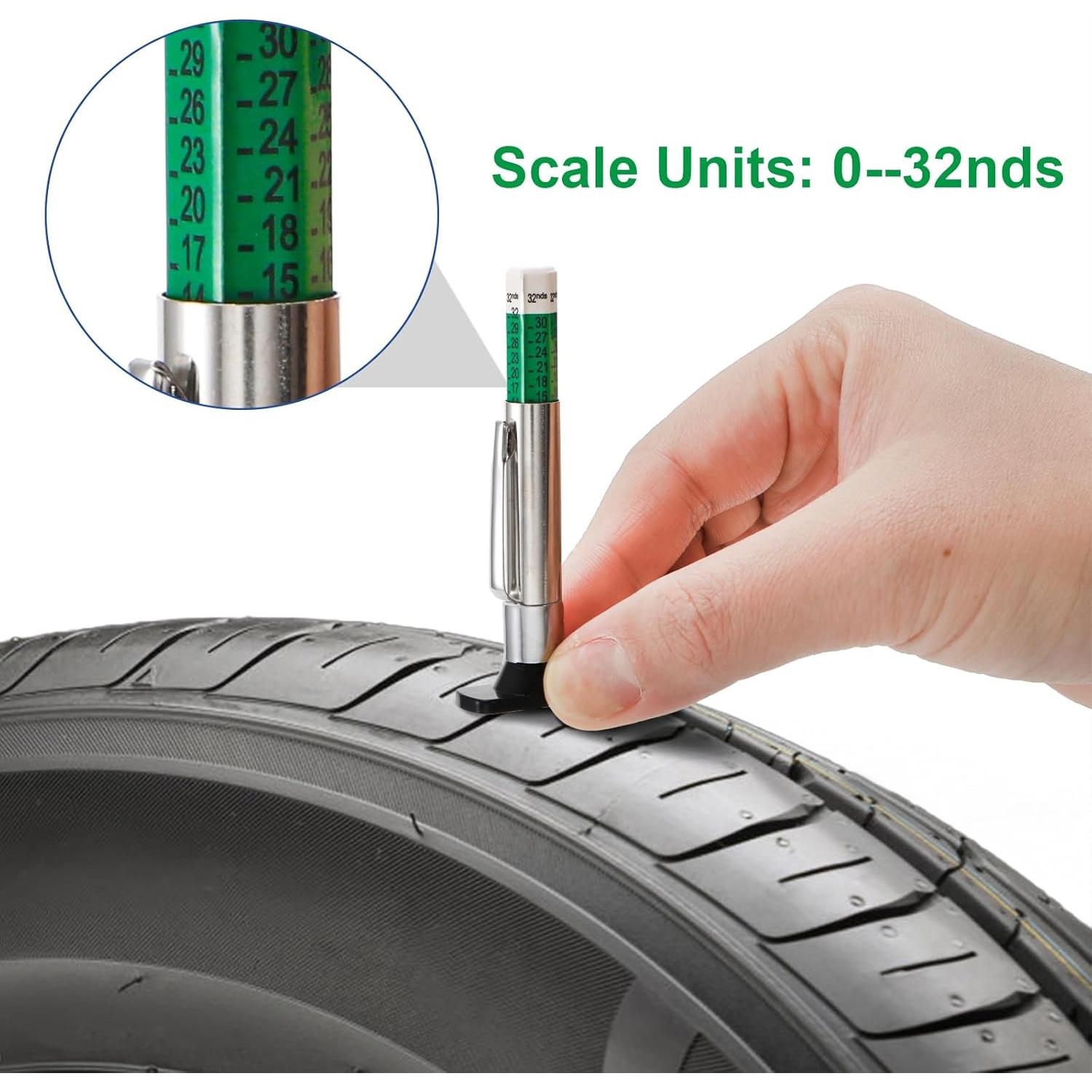 Medidor de Profundidad de Neumáticos Yarlung 50 Piezas