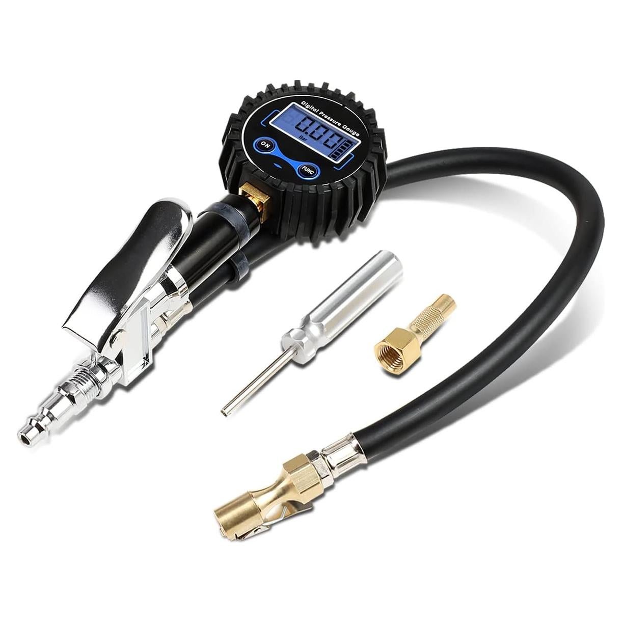 Inflador de Neumáticos Digital DNA MOTORING 0-200 PSI con Luz LED