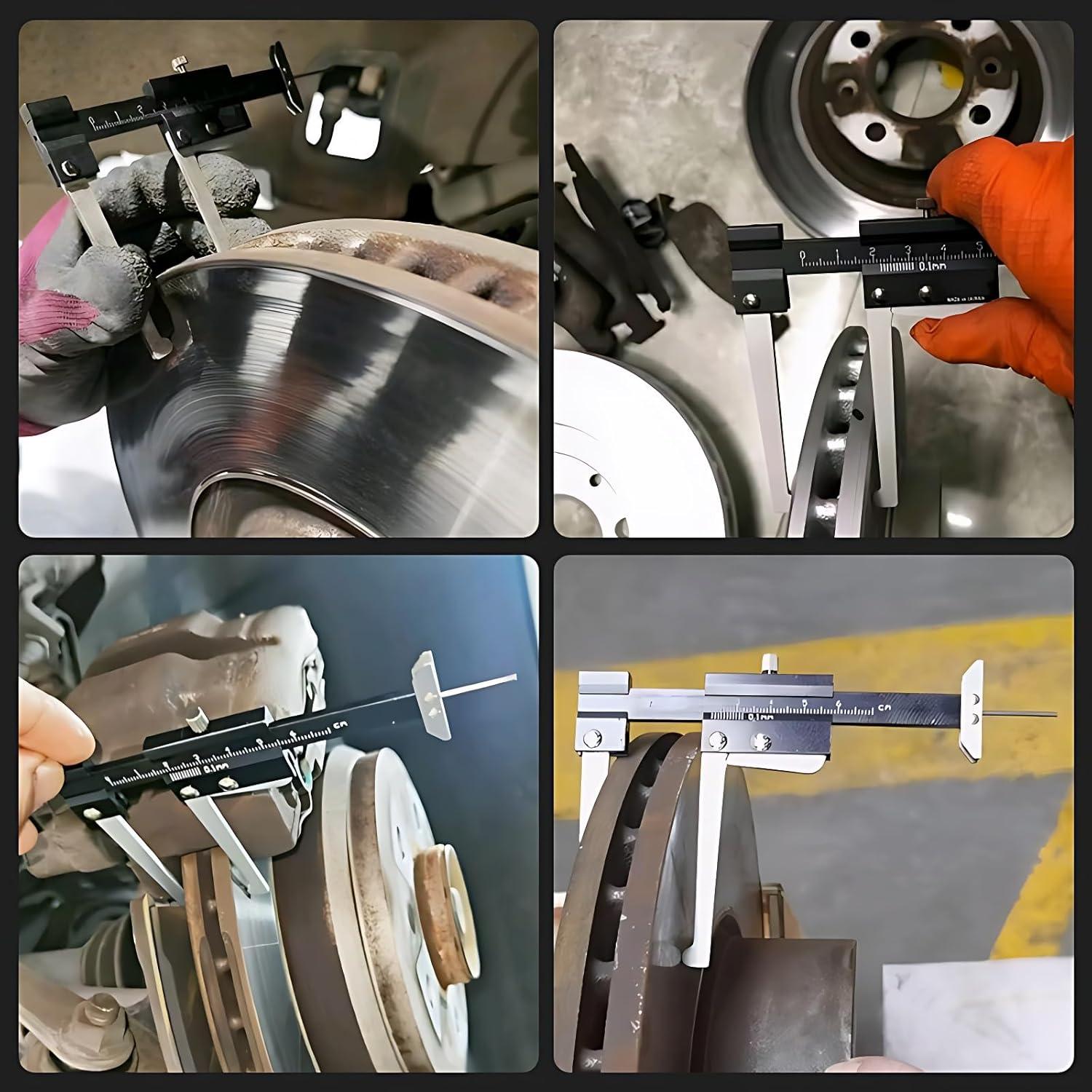 Caliper de Medición de Profundidad de Freno Acouto 0-60mm