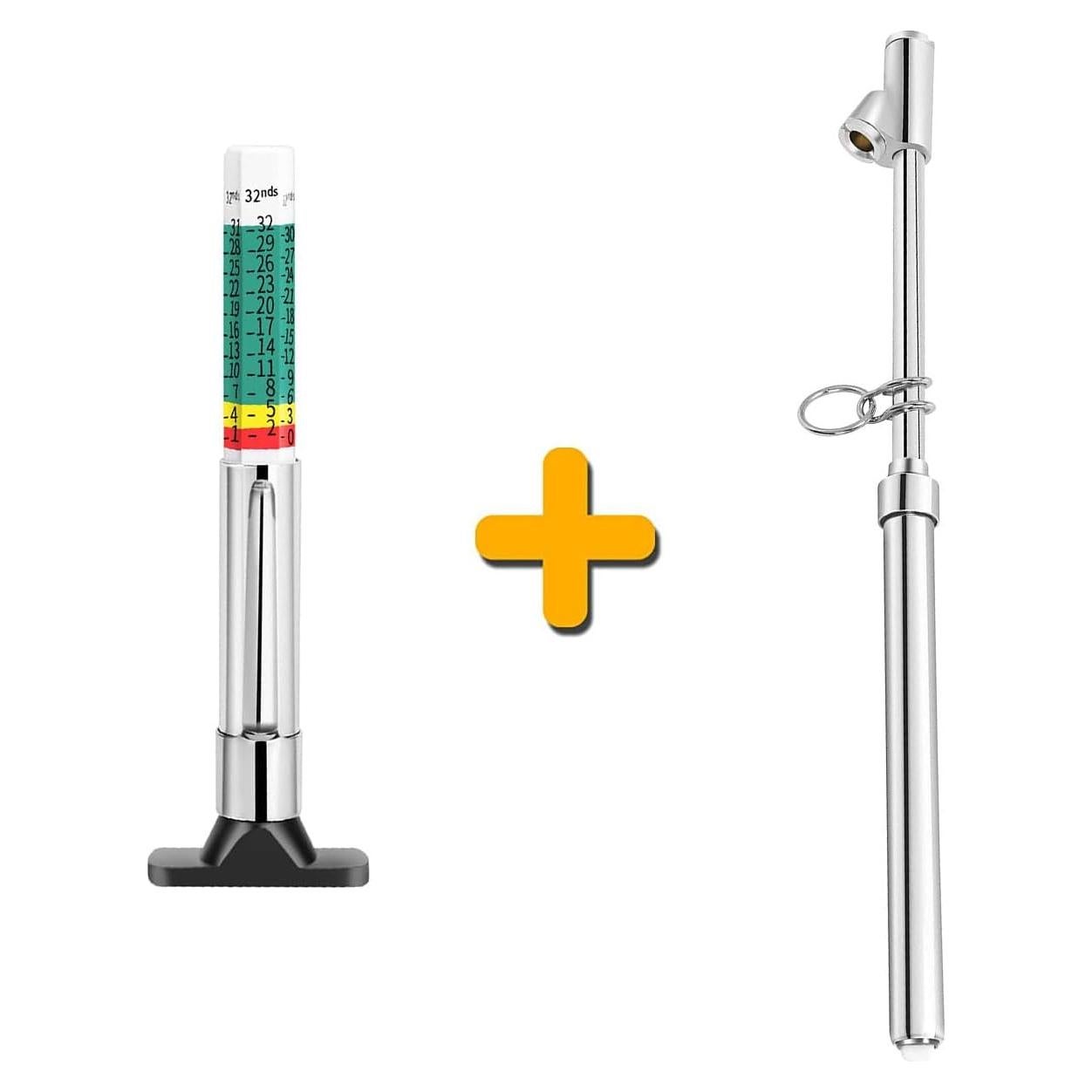 Medidor de Profundidad y Presión de Neumáticos GODESON