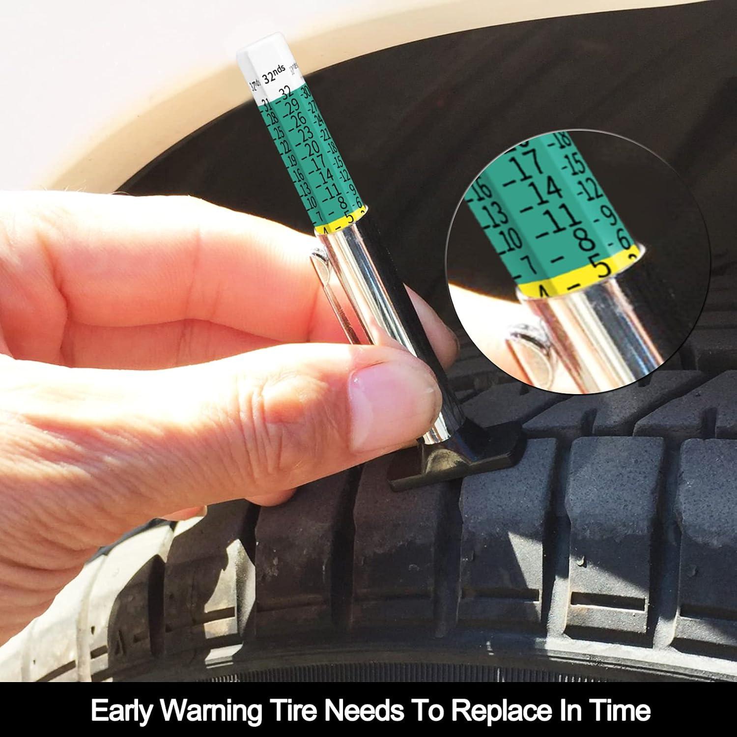 Medidor de Profundidad y Presión de Neumáticos GODESON