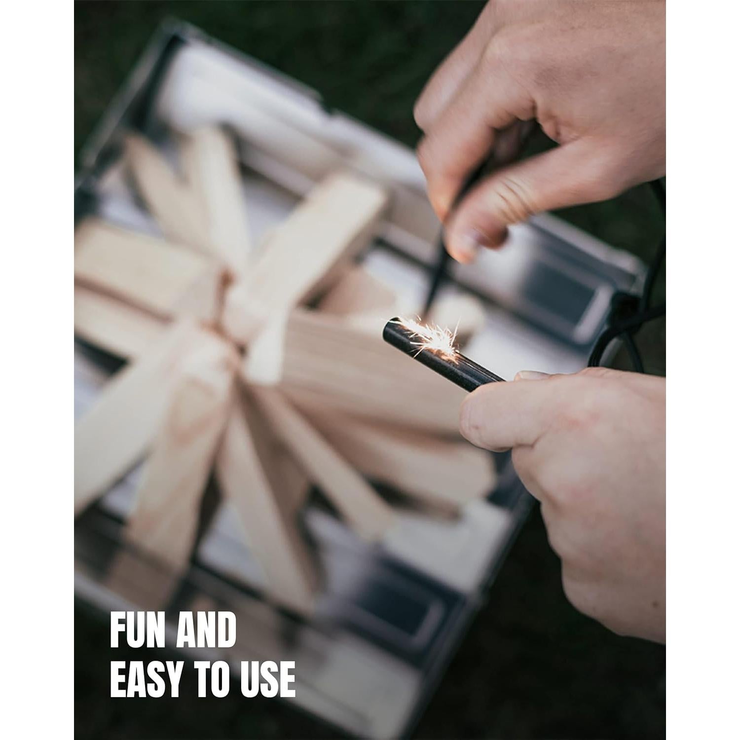 Conjunto de Fuego Wolf and Grizzly - Iniciador de Fuego Ferrocerio