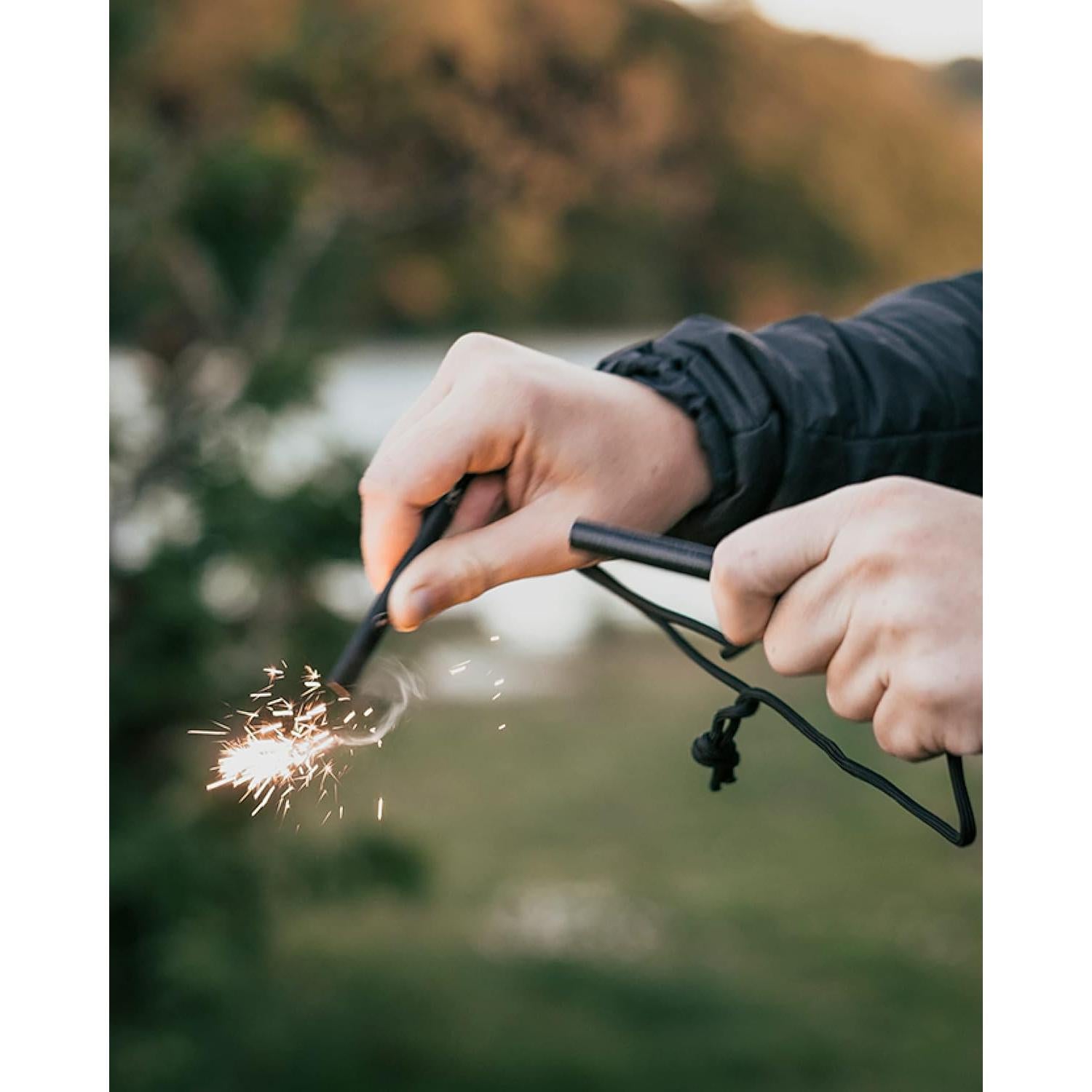 Conjunto de Fuego Wolf and Grizzly - Iniciador de Fuego Ferrocerio