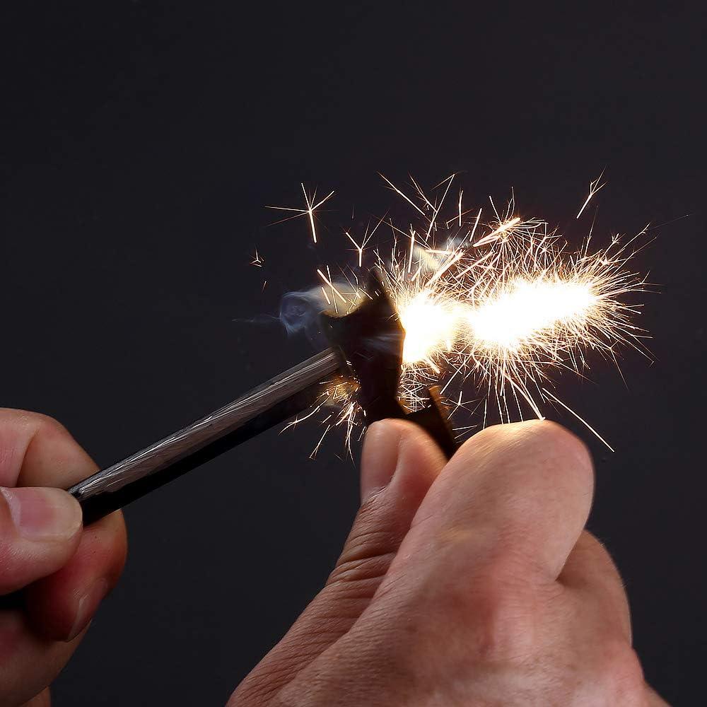 Kit de Supervivencia FOSTAR 6PCS Varillas Ferrocerio Iniciador Fuego