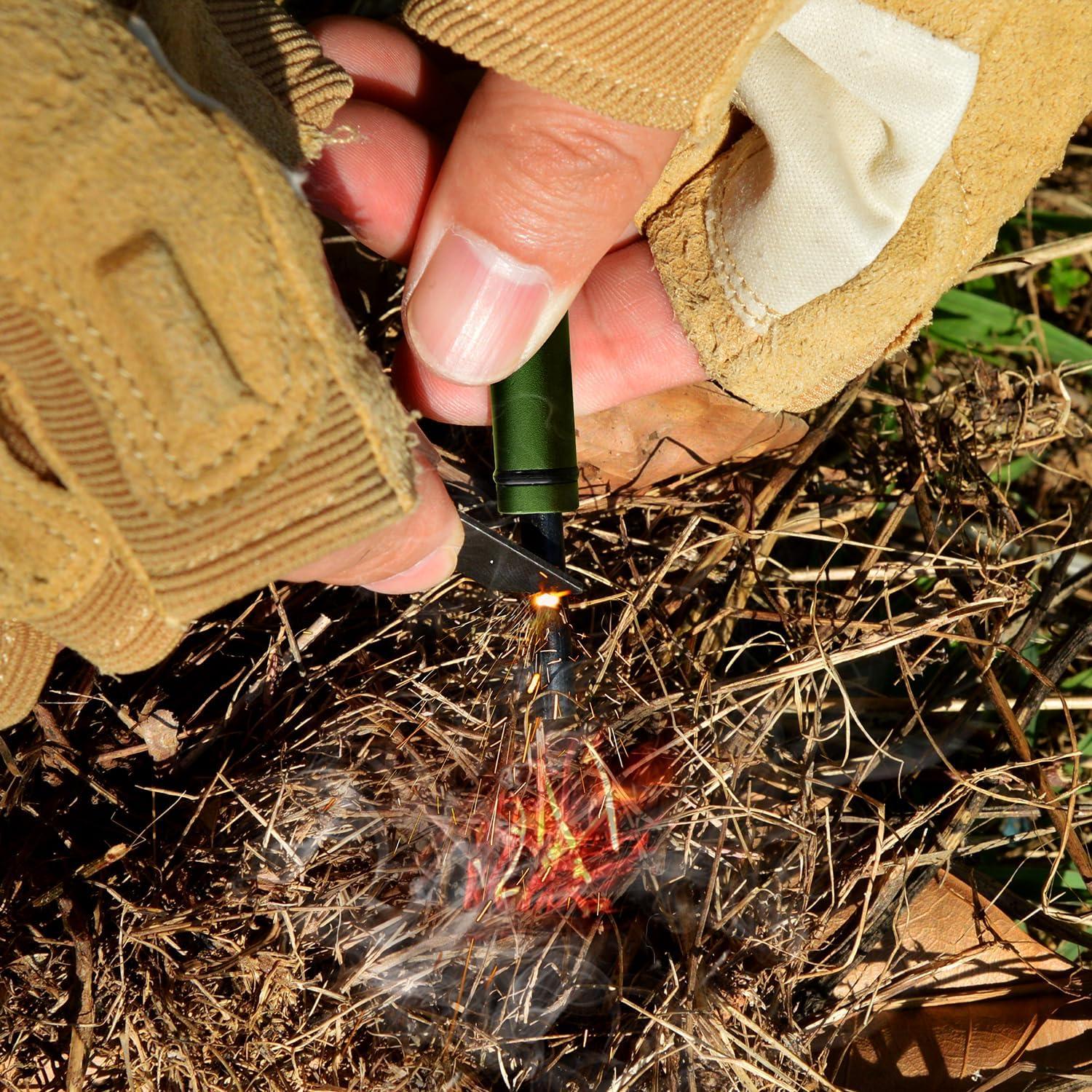 TONIFE Kit de Inicio de Fuego MT4202 para Camping y Supervivencia