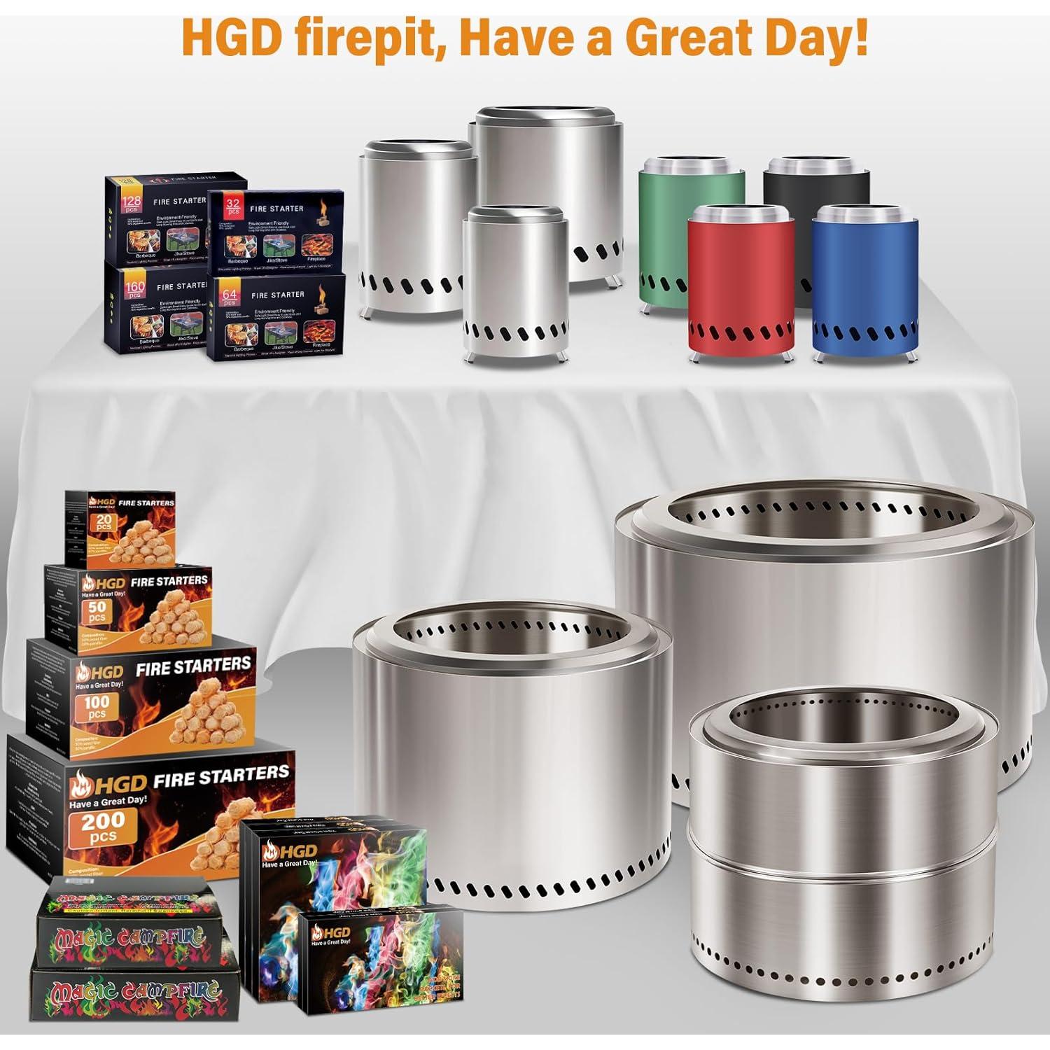 Iniciador de Fuego HGD 32 Piezas Naturales para BBQ y Fogatas