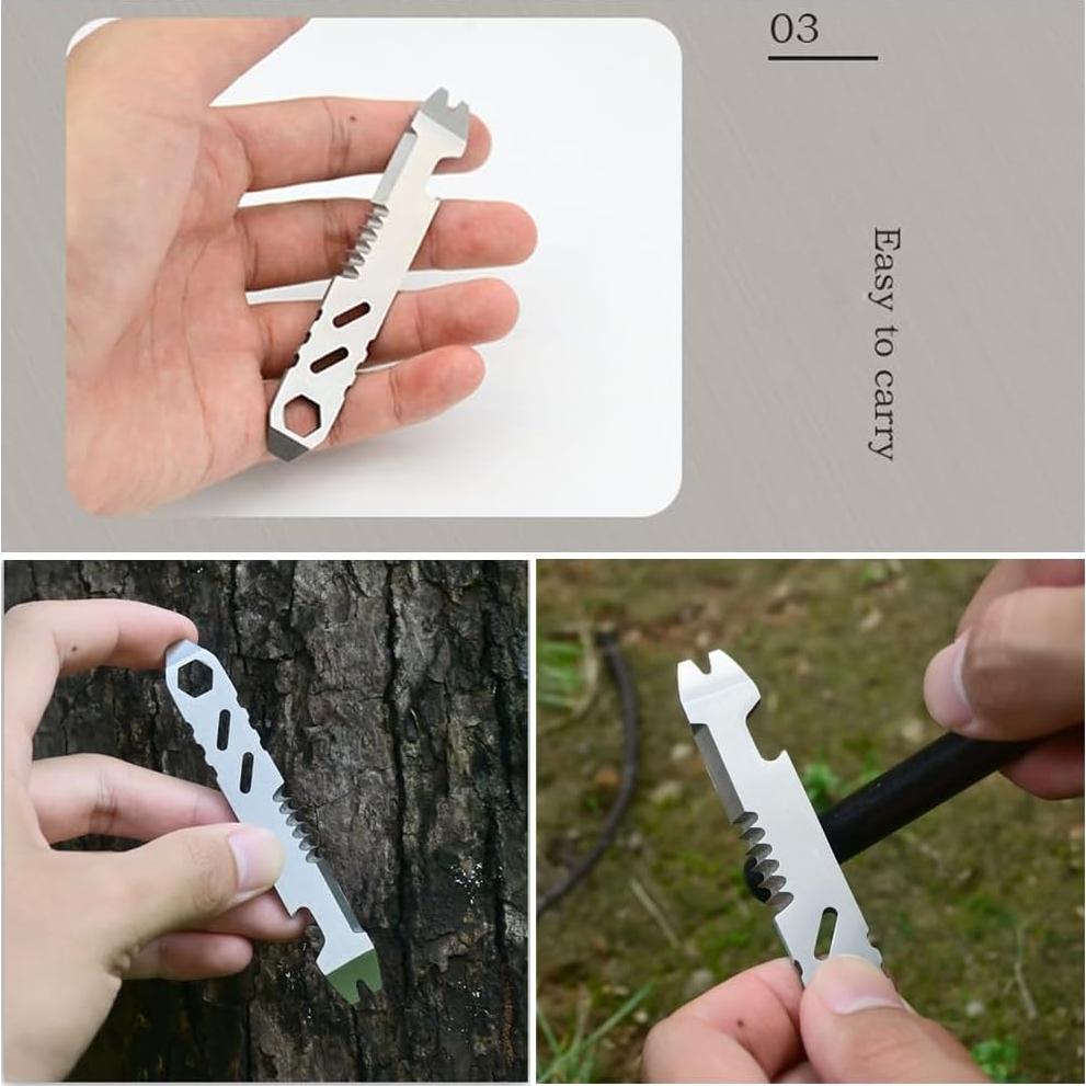 Paquete de 2 Barras Multifuncionales de Acero Inoxidable SquEqu