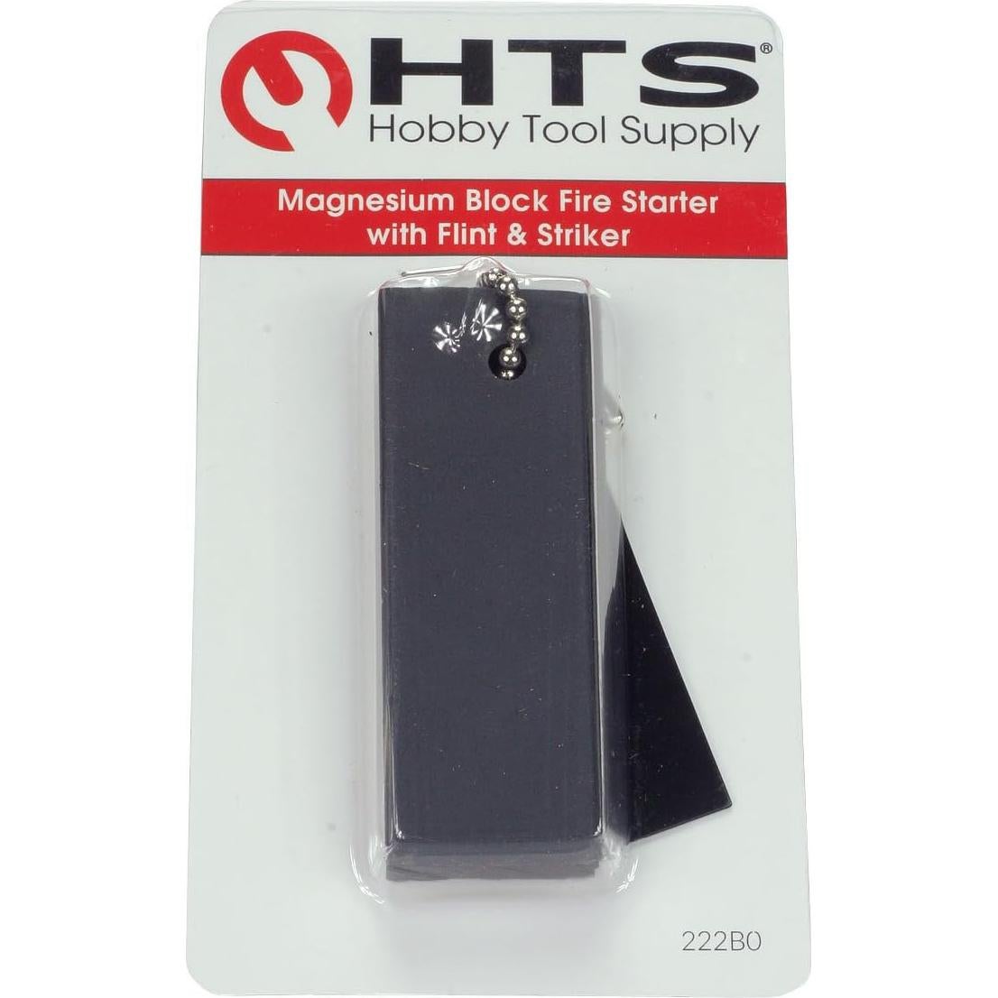 Bloque de Magnesio HTS 222B0 con Pedernal y Chisquero