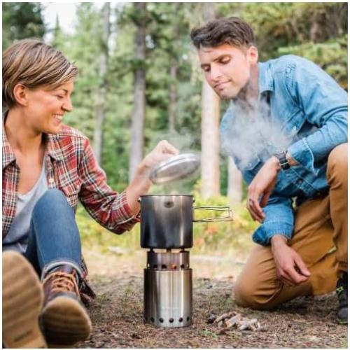 Encendedor de Fuego Solo Stove Fire Striker Acero Inoxidable Impermeable