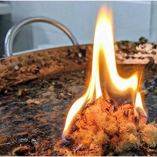 Kit de Fuego Fiber Light Mini - Iniciador de Madera y Varilla Ferro