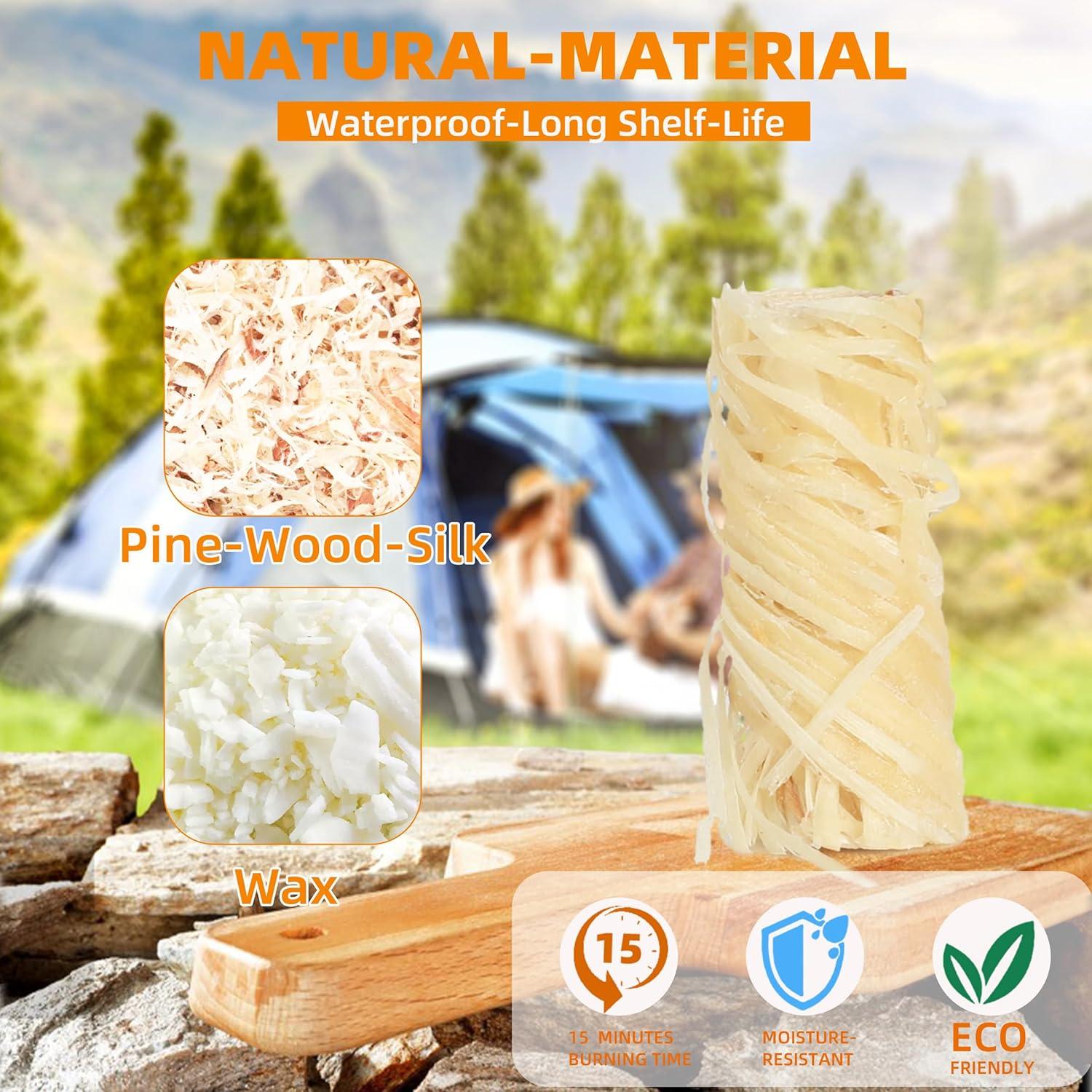 76 Encendedores Naturales EWPJDK para BBQ y Chimenea