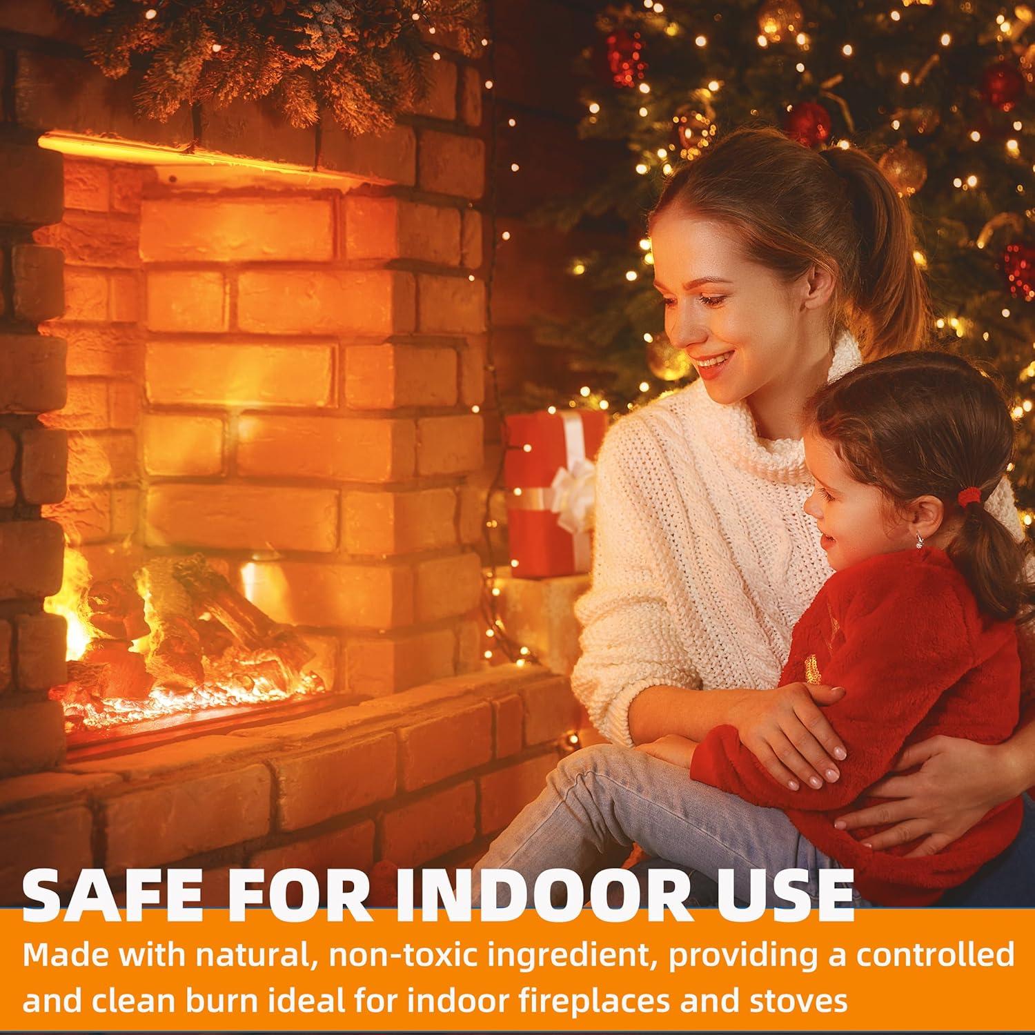 76 Encendedores Naturales EWPJDK para BBQ y Chimenea